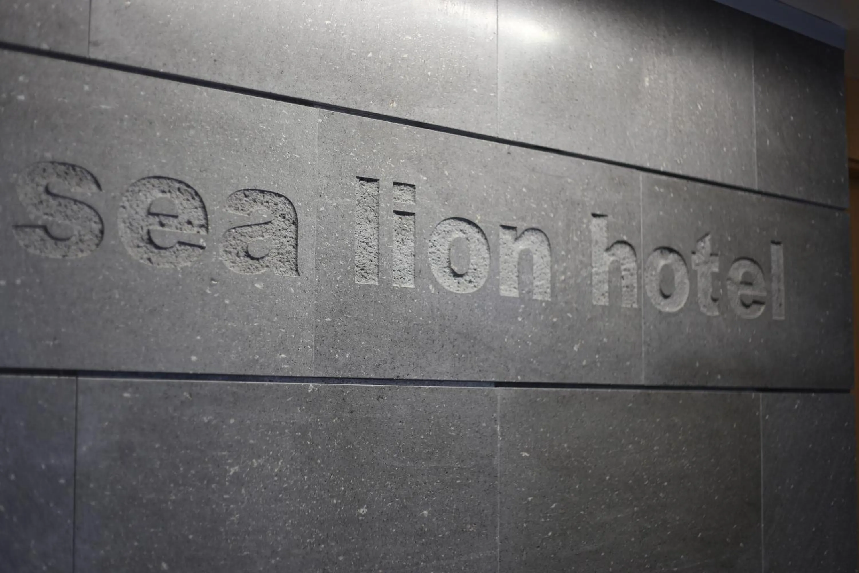 Decorative detail in Sea Lion Hotel