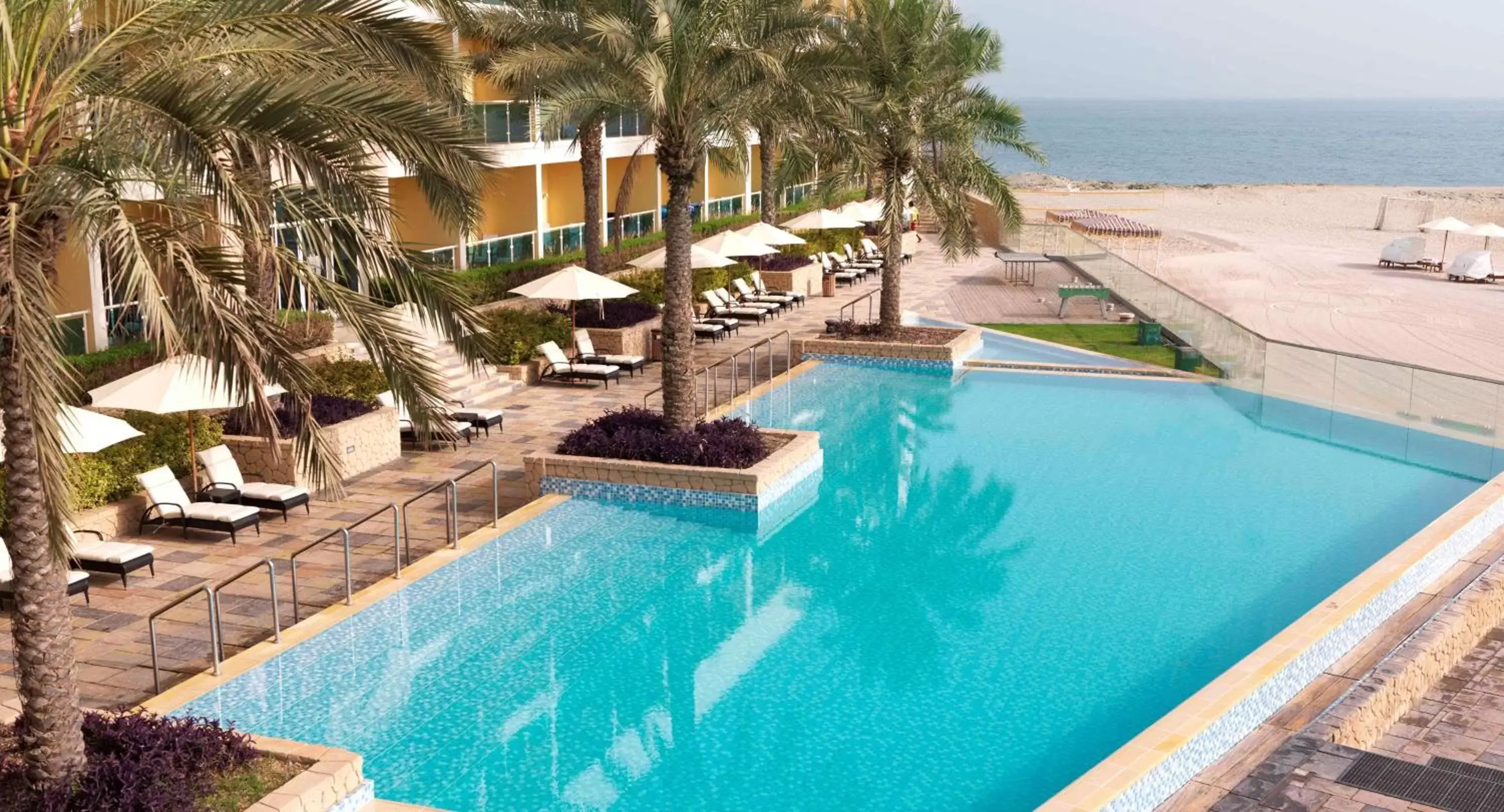 Activities, Pool View in Radisson Blu Resort, Fujairah