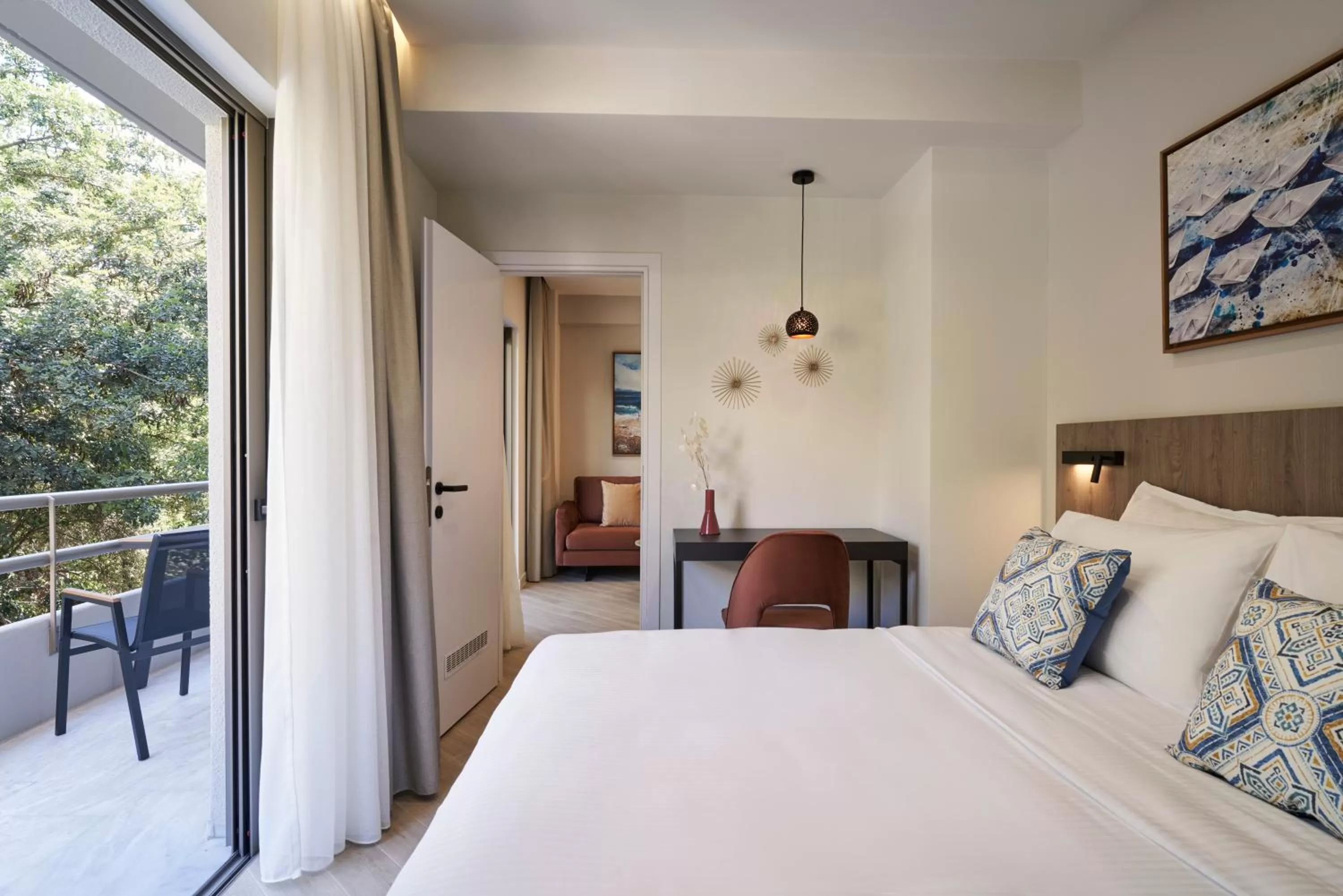 Photo of the whole room, Bed in Hestia - Asklipiou 61