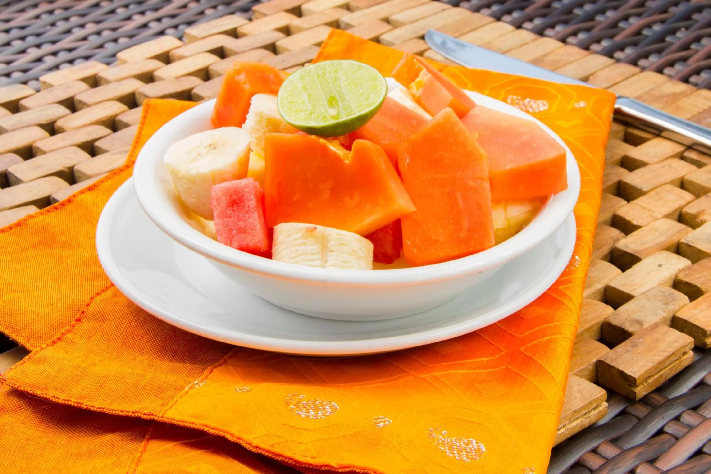 Continental breakfast in Ubud Aura Retreat