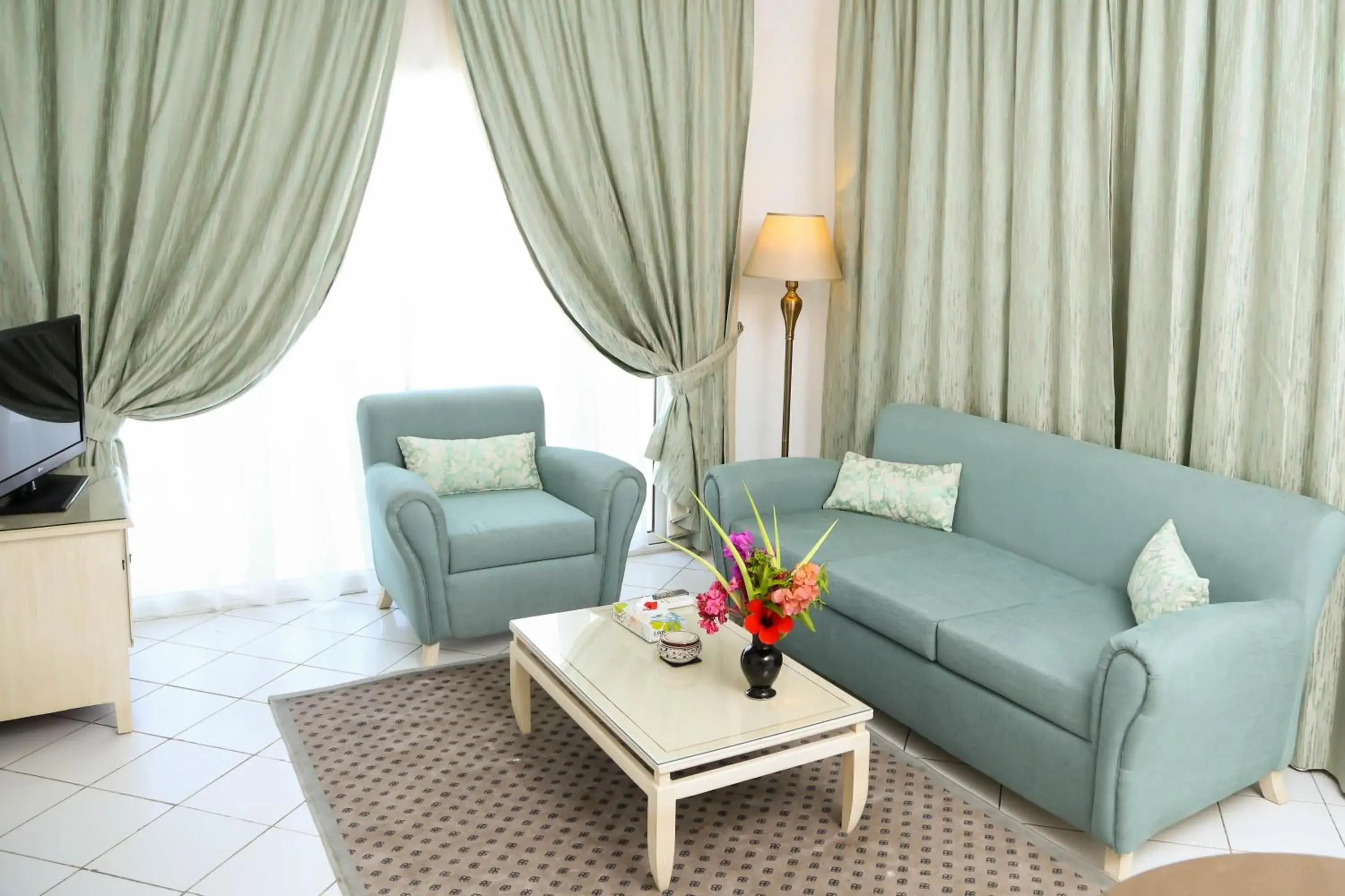 Living room in Golden Carthage Residences Living room in Golden Carthage Residences