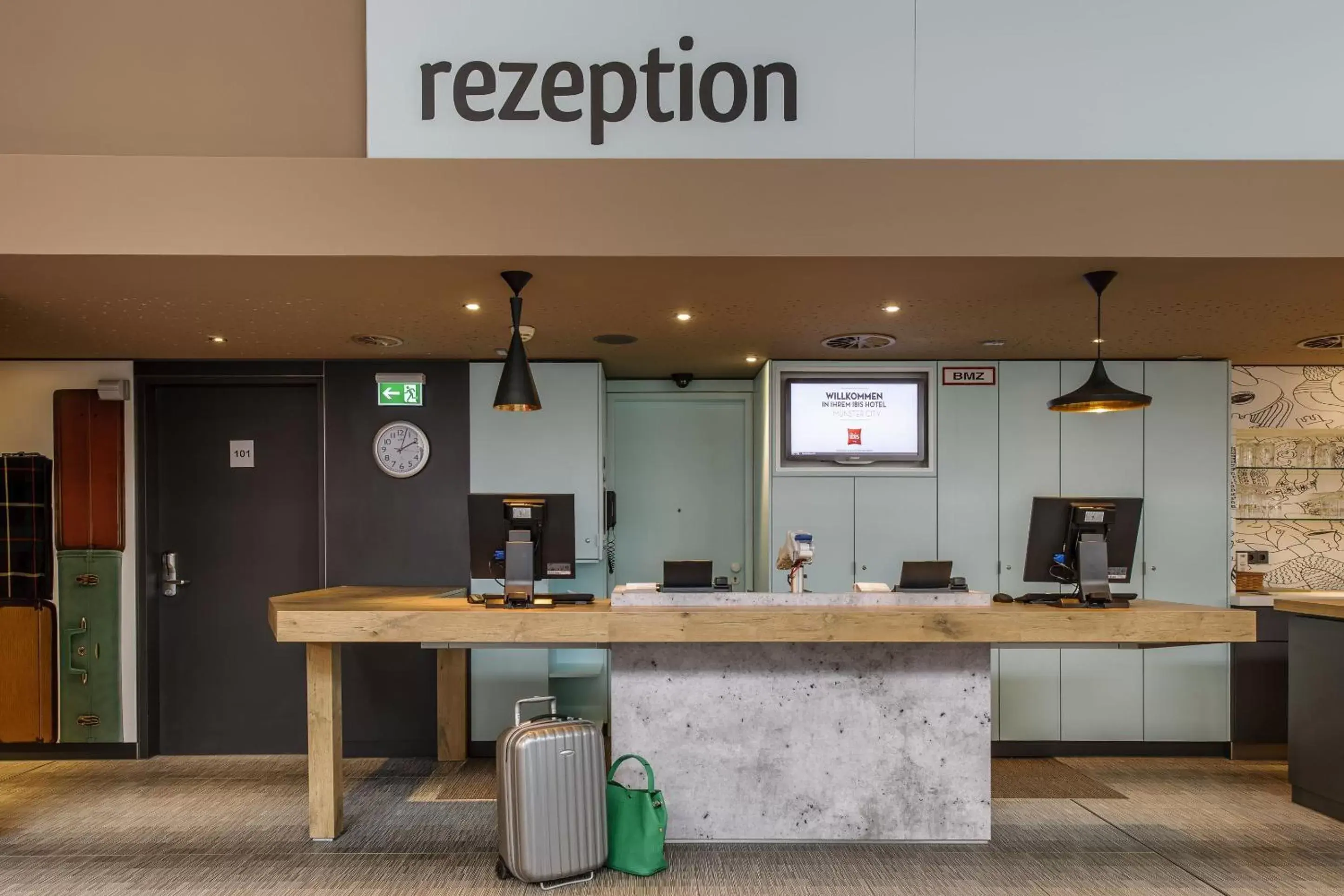 Lobby or reception, Lobby/Reception in Ibis Münster City