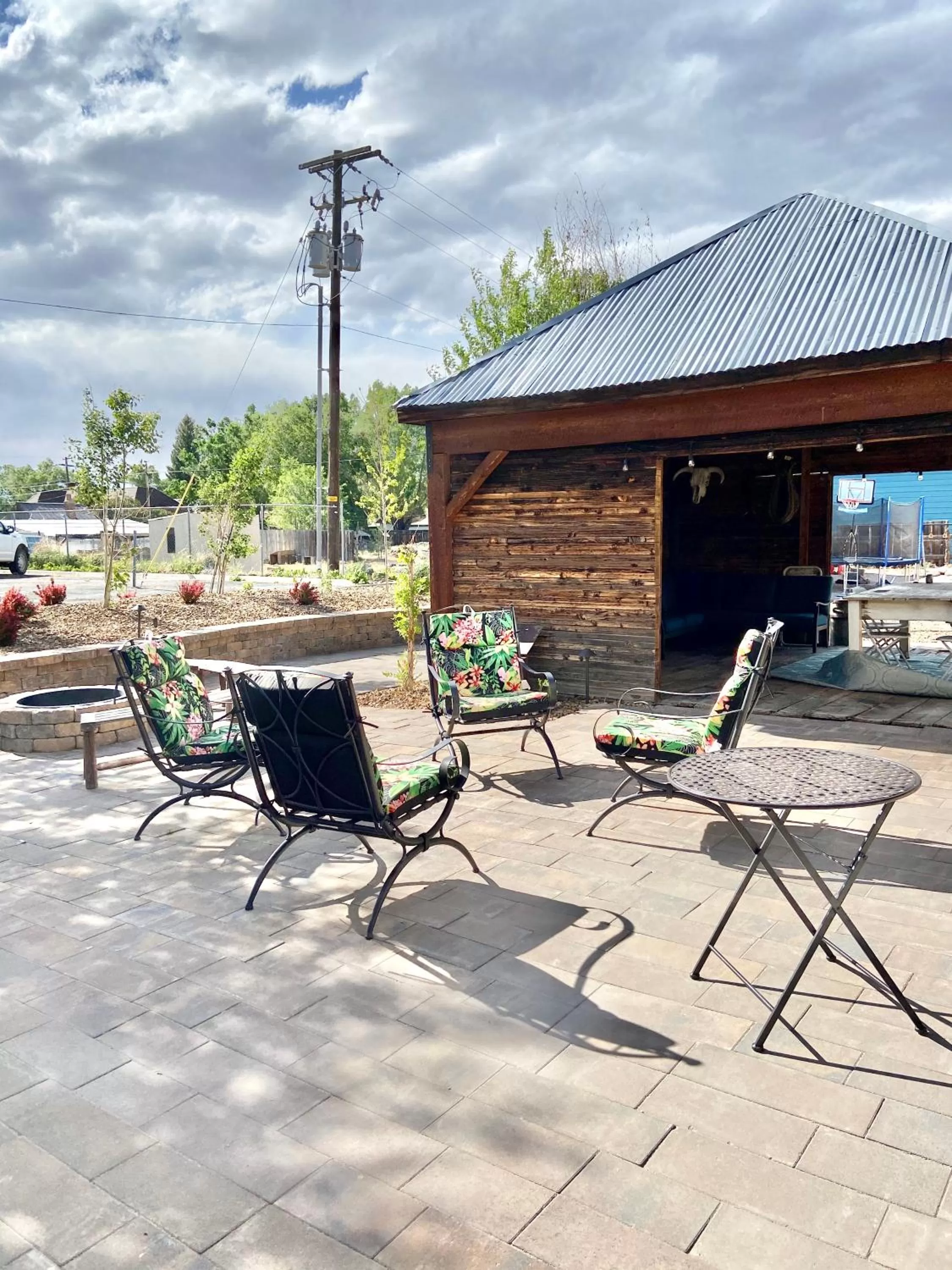 Patio in The Panguitch House