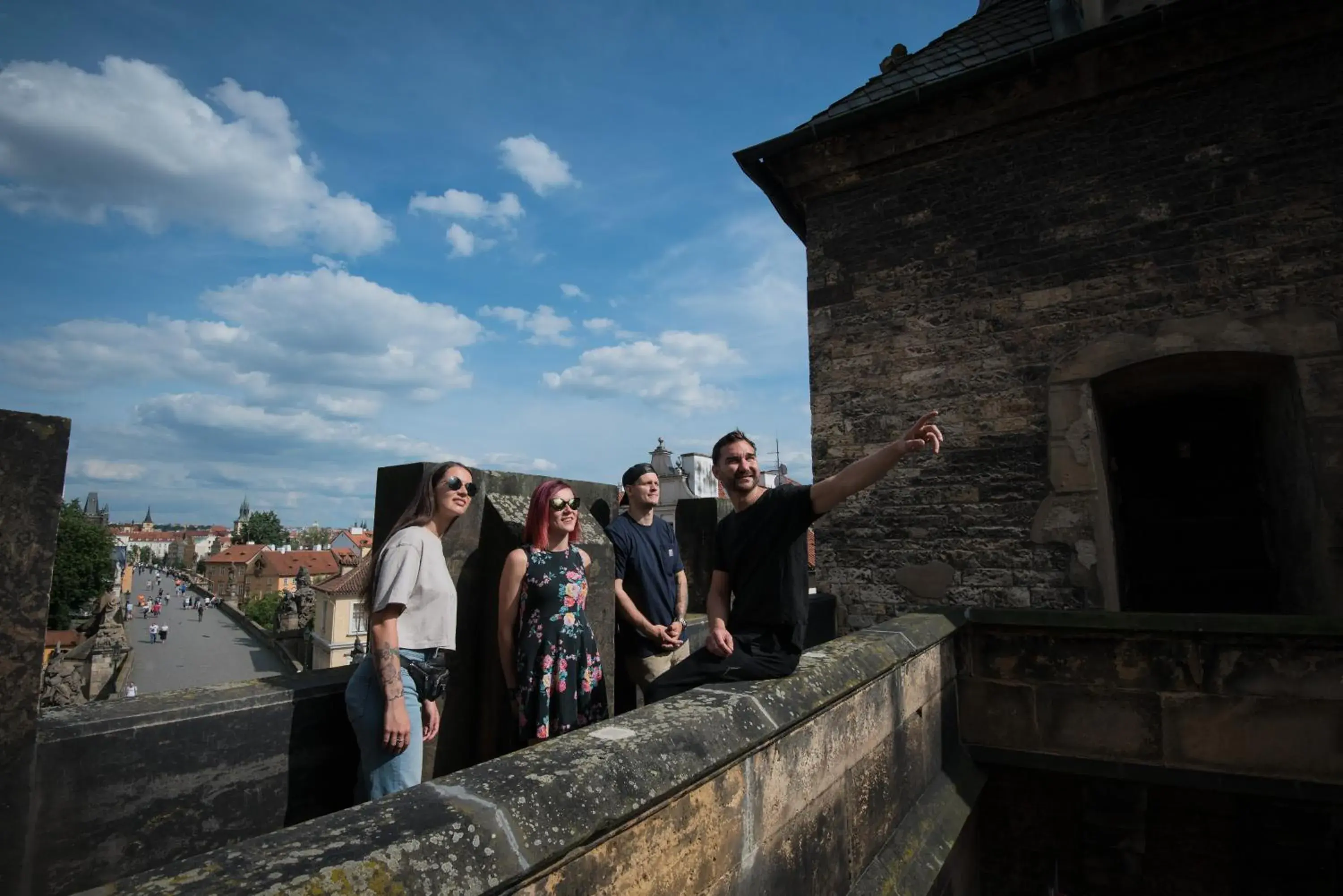 Staff in Charles Bridge Hostel & Apartments