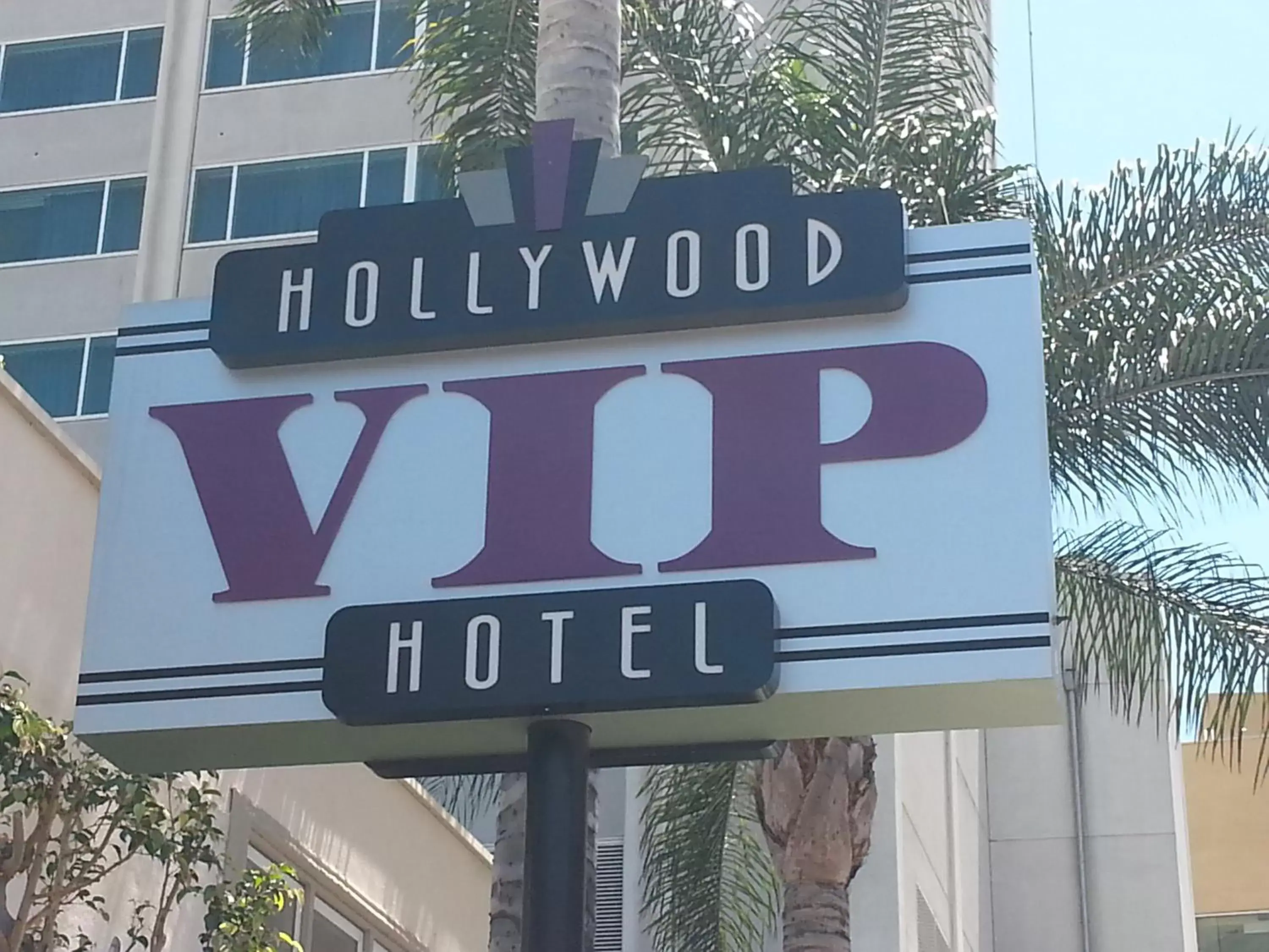 Property Logo/Sign in Hollywood VIP Hotel
