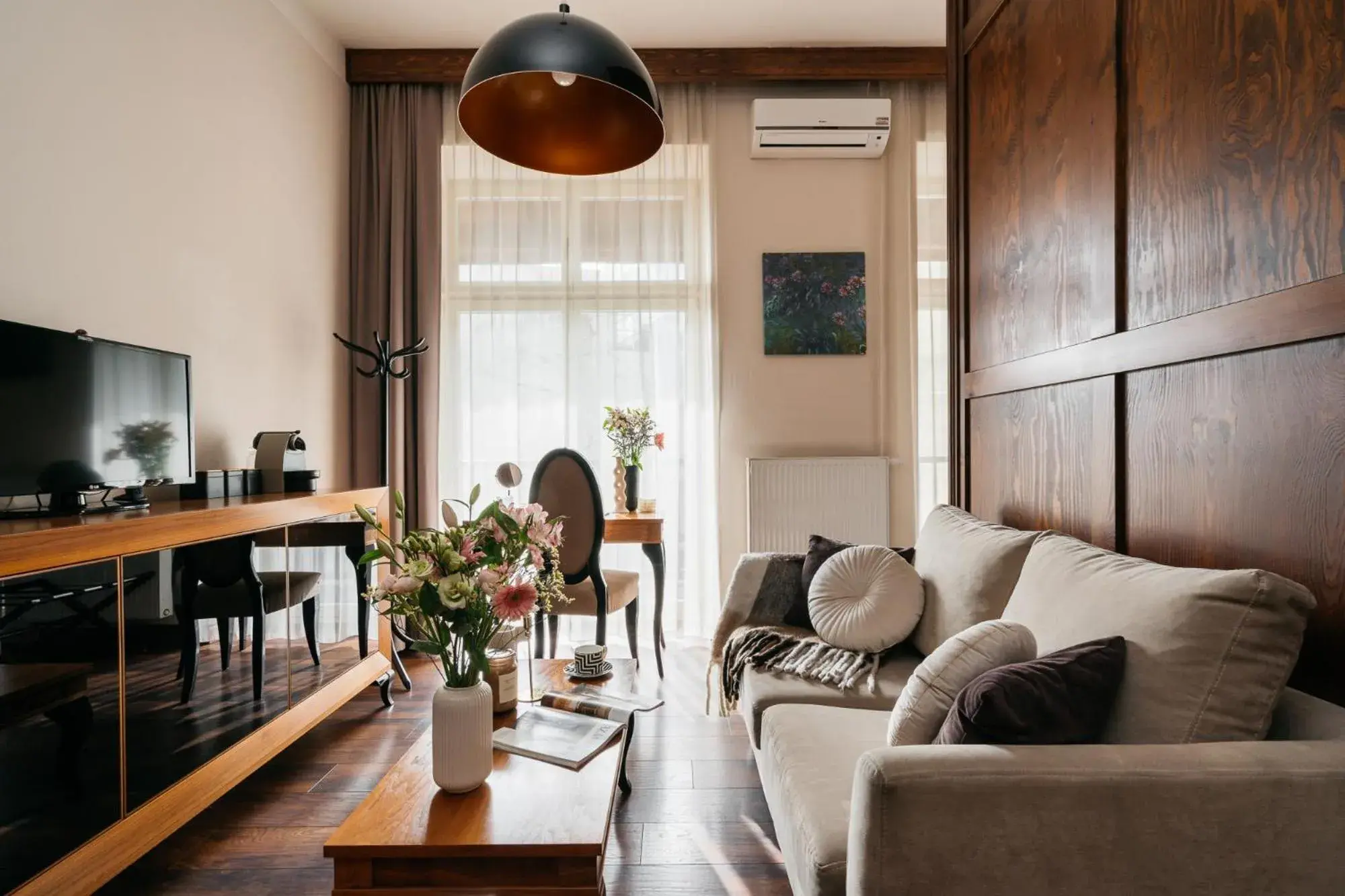 TV and multimedia, Seating Area in Topolowa Residence