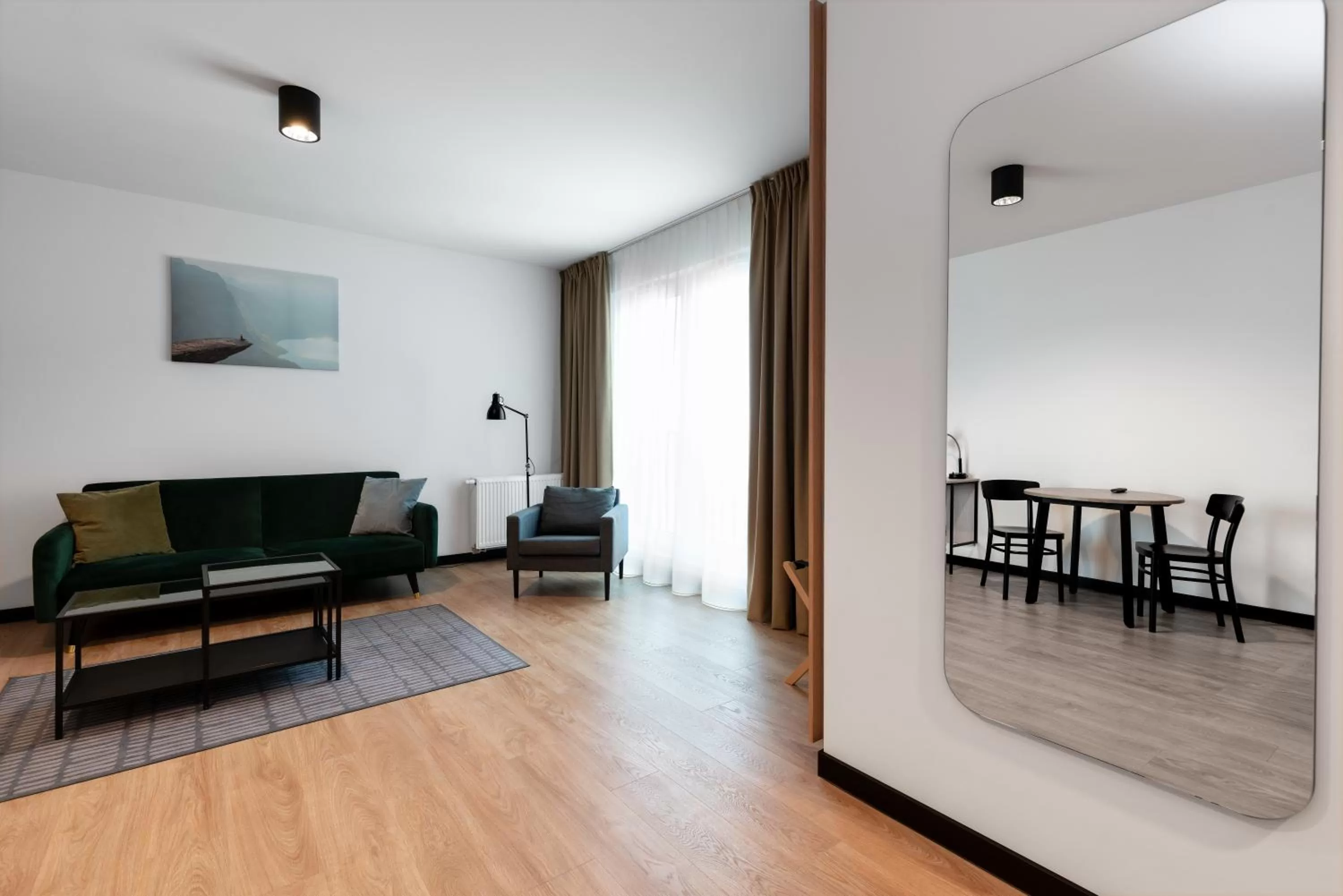 Living room in Hotel Tulip Residences Warsaw Targowa