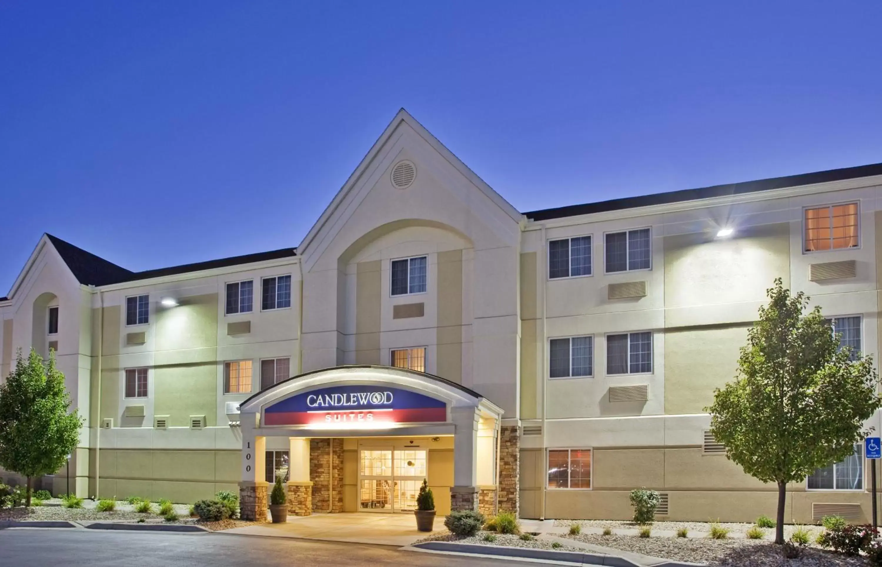 Property building in Candlewood Suites Junction City - Ft. Riley, an IHG Hotel