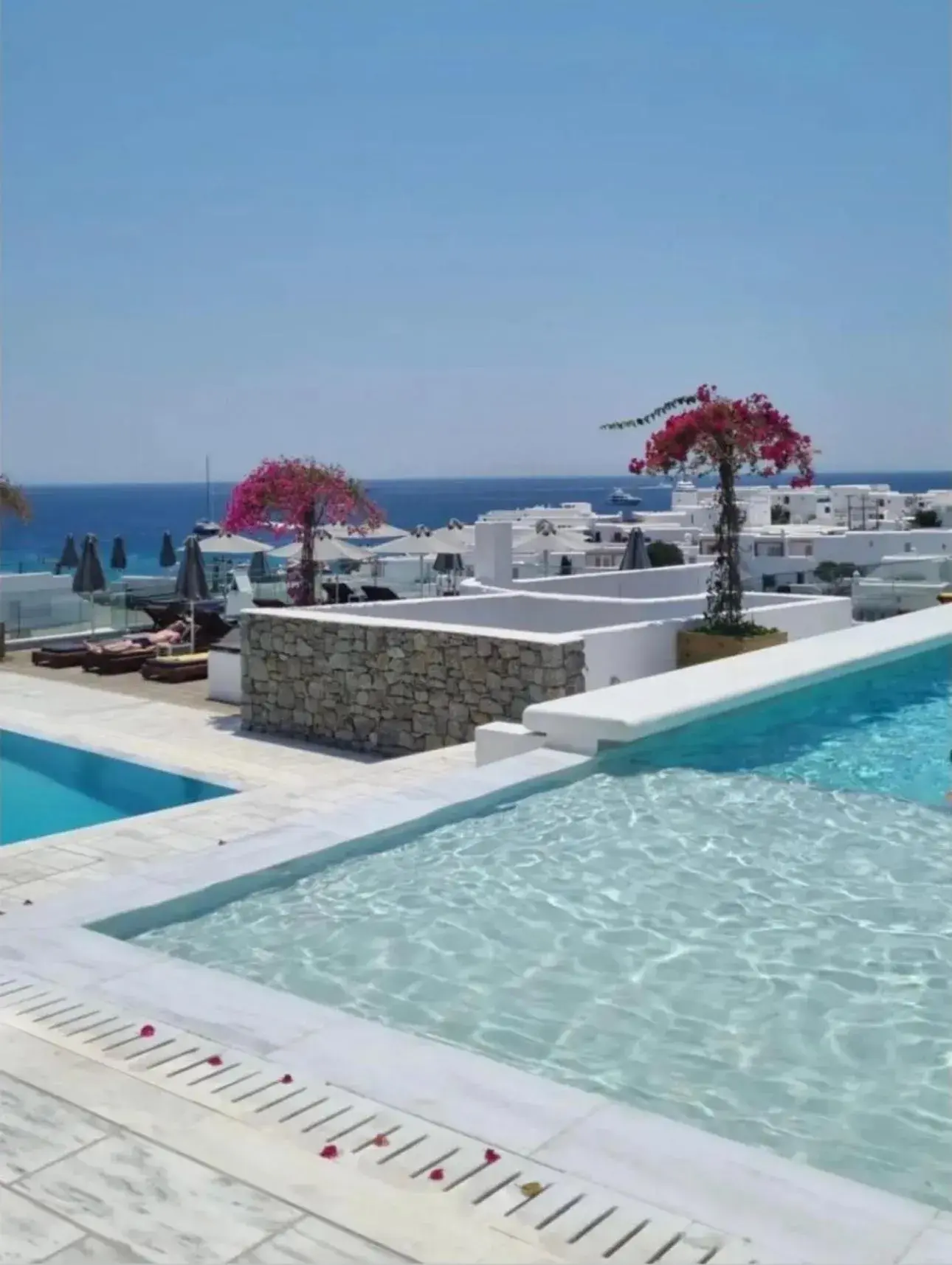 Day, Swimming Pool in The George Hotel Mykonos