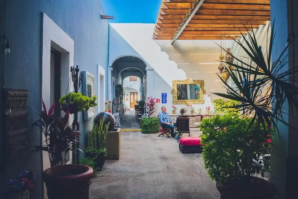 Living room in Hotel Boutique Casa Altamira