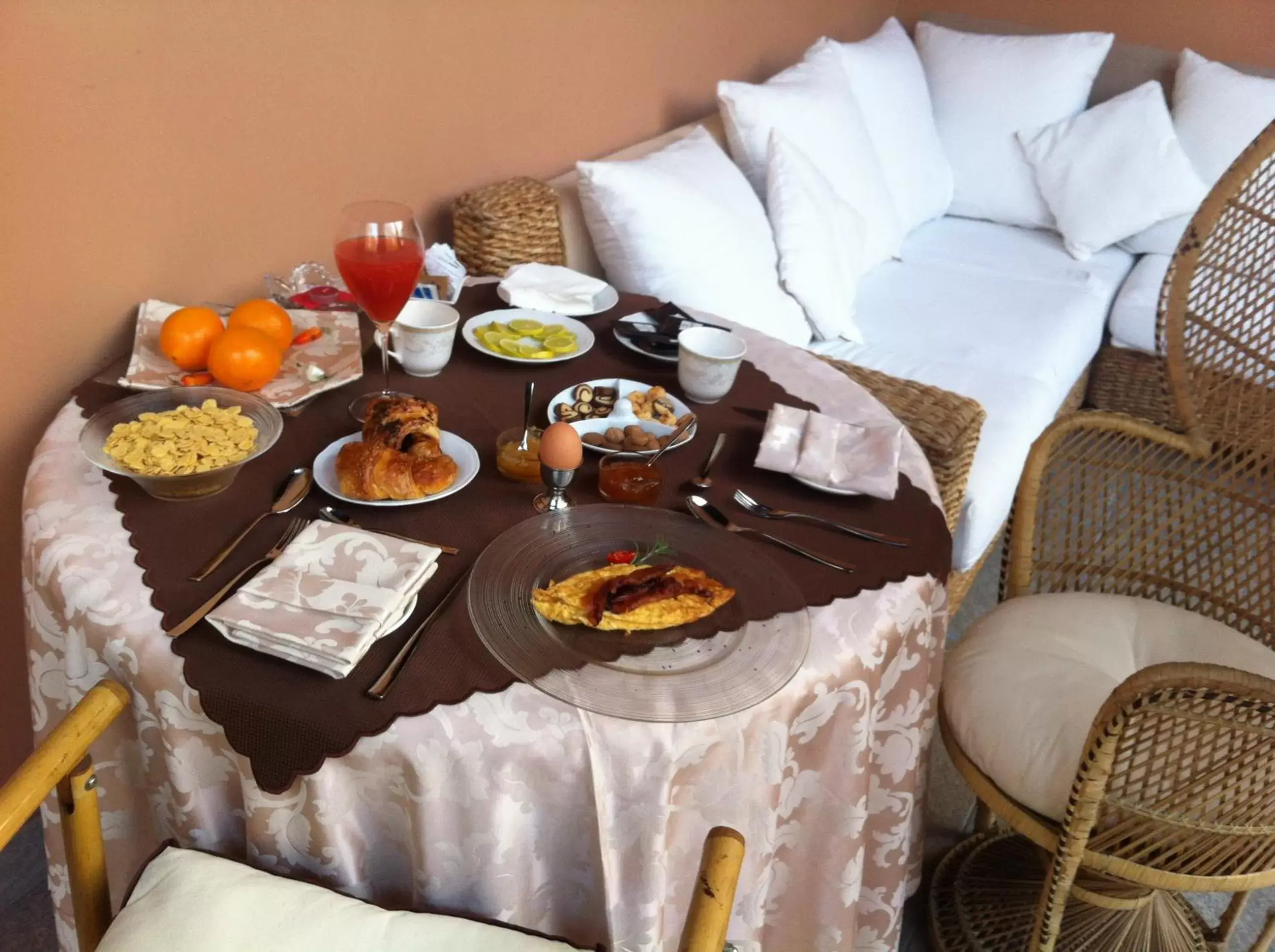 Breakfast in Hotel Dei Pittori