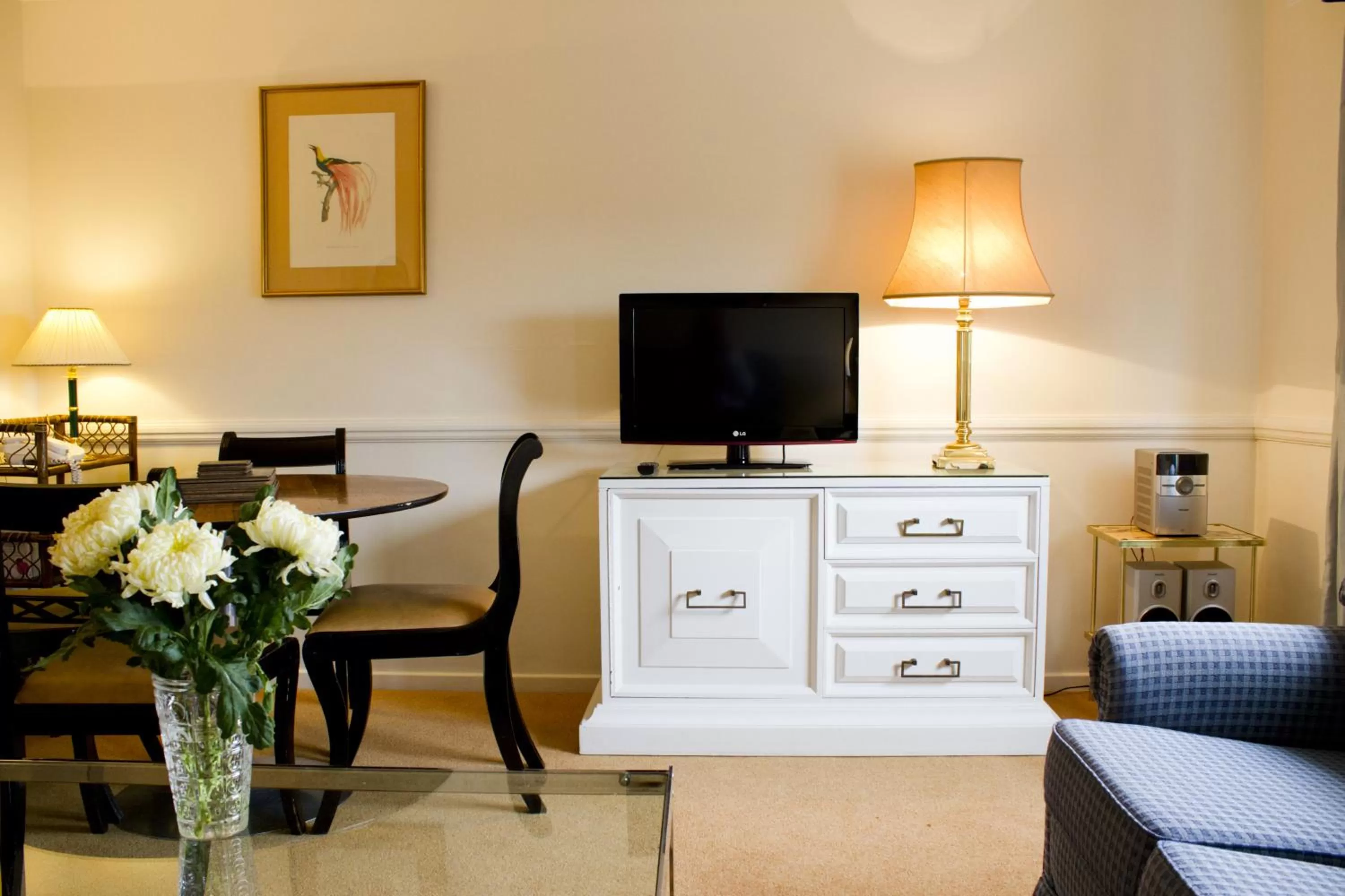 Living room in No1 The Mansions By Mansley