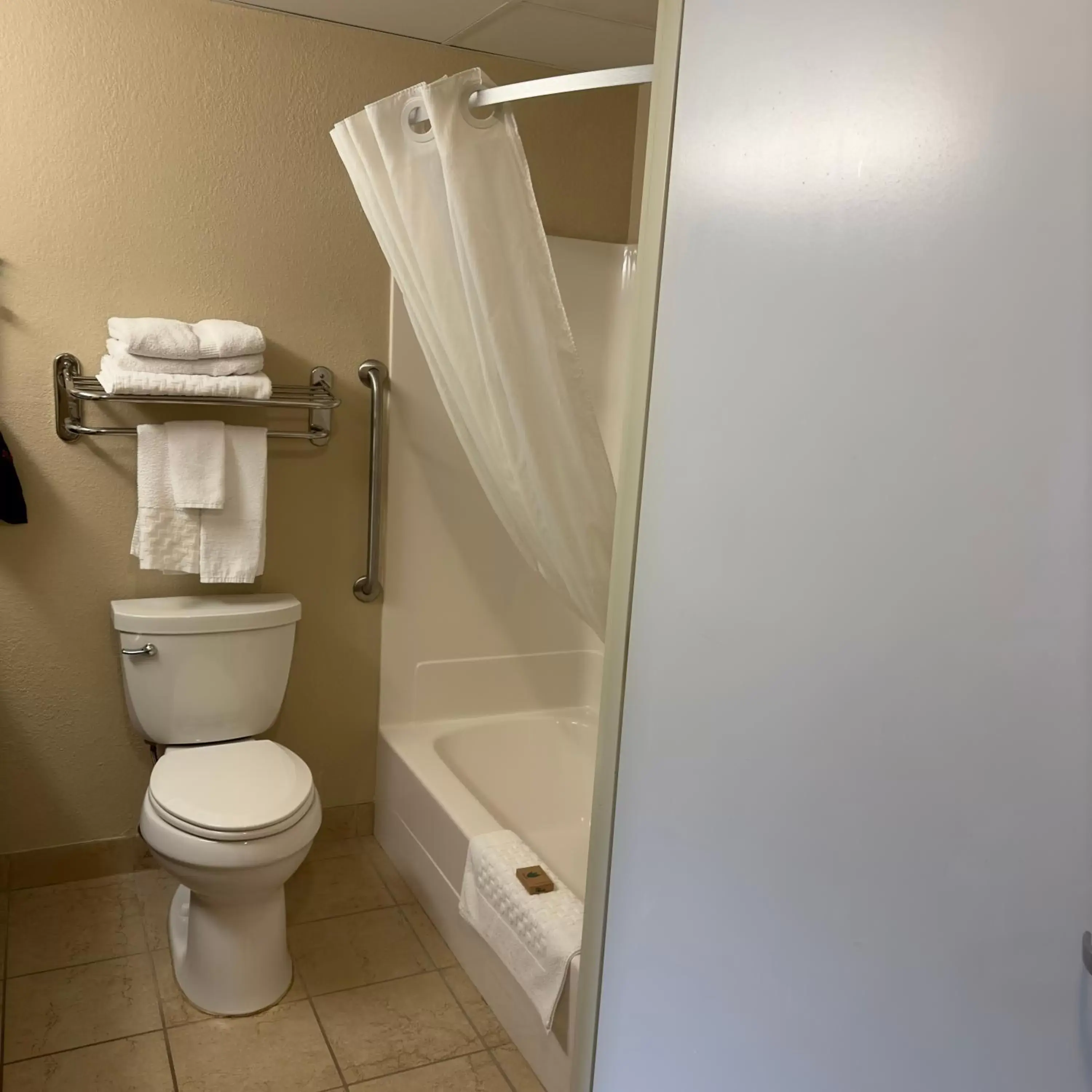 Bathroom in Duluth Inn & Suites Near Spirit Mountain