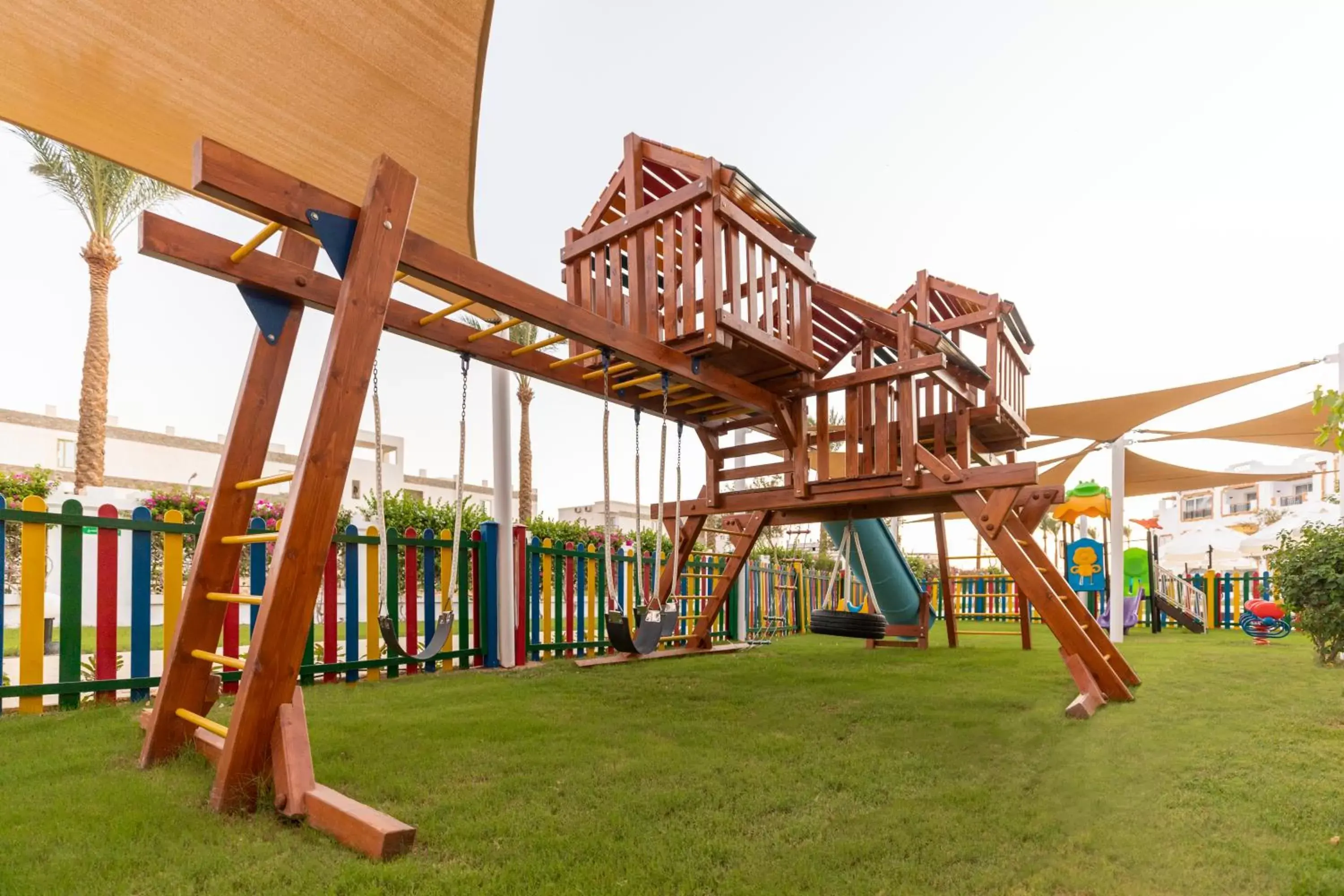 Children play ground, Children's Play Area in Sunrise Remal Resort