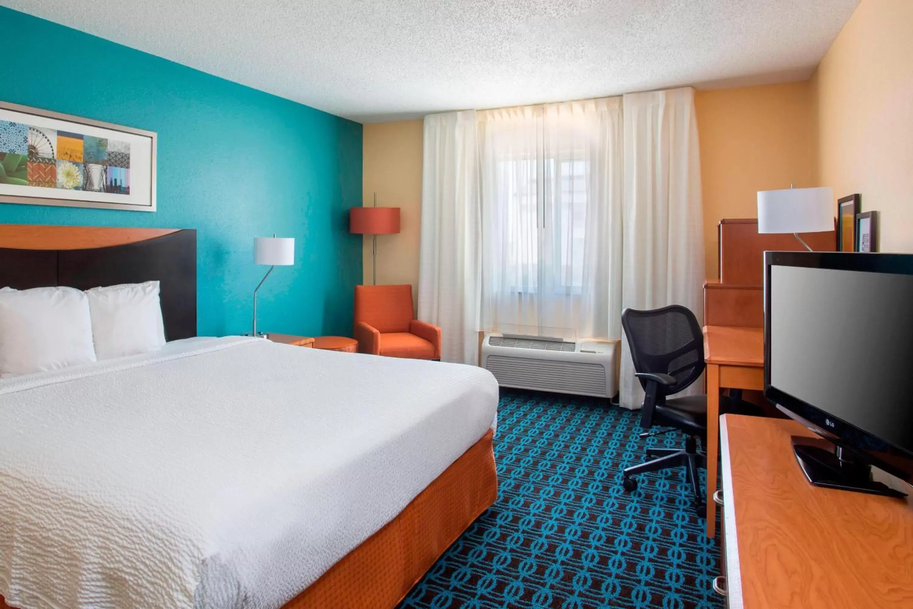 Photo of the whole room, Bed in Fairfield Inn & Suites Temple Belton