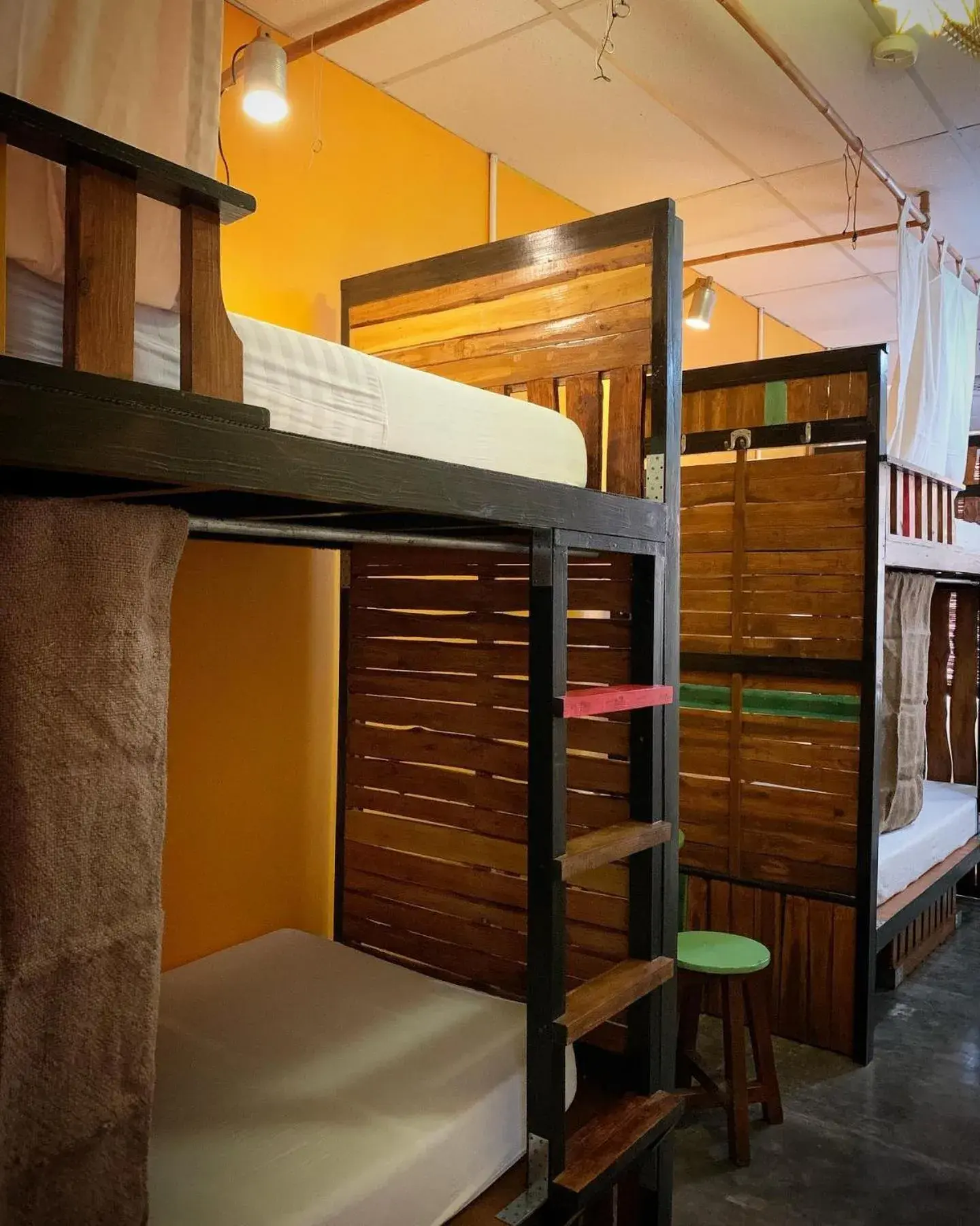 Bed, Bunk Bed in Moon Fools Hostel