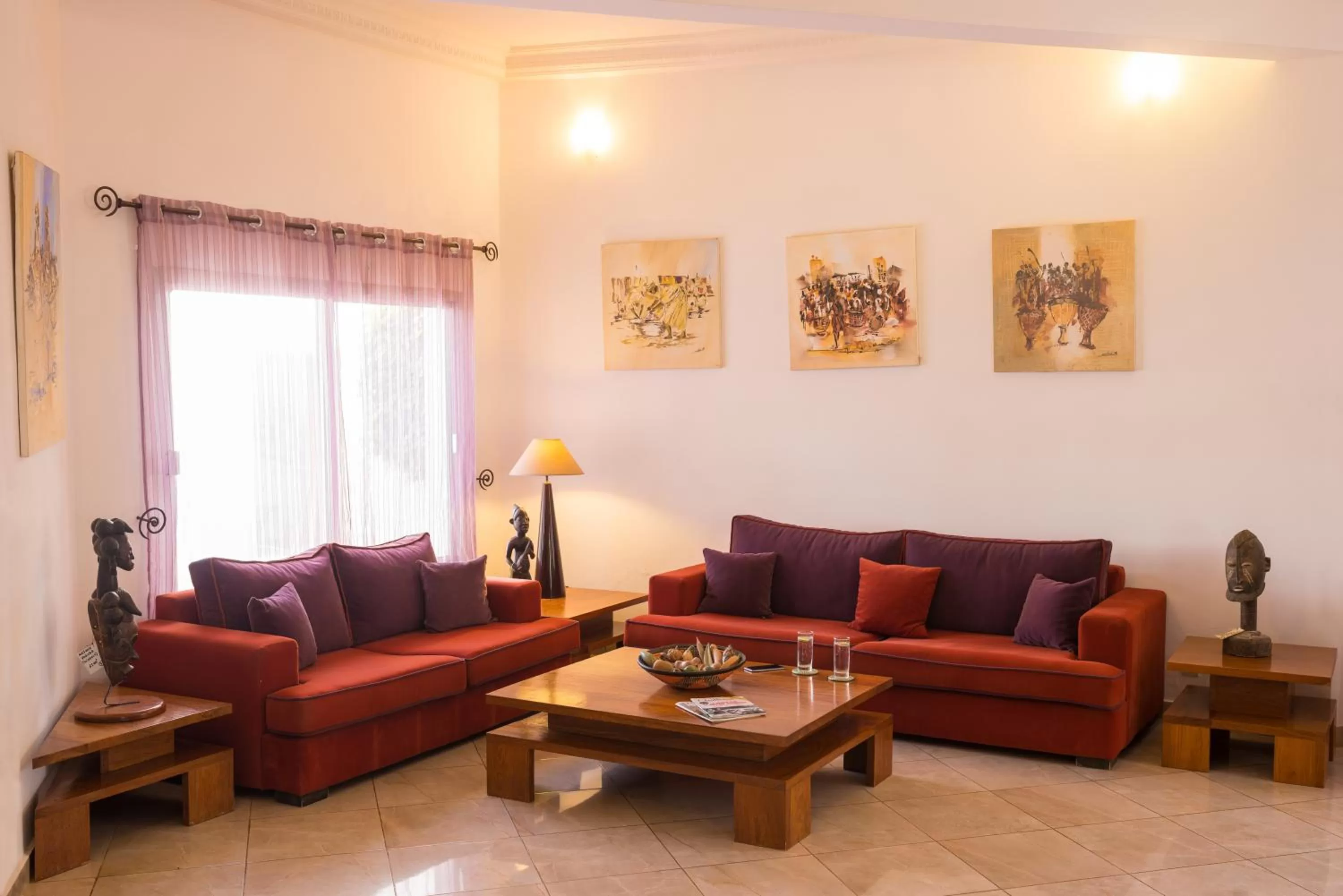 Living room in La Résidence