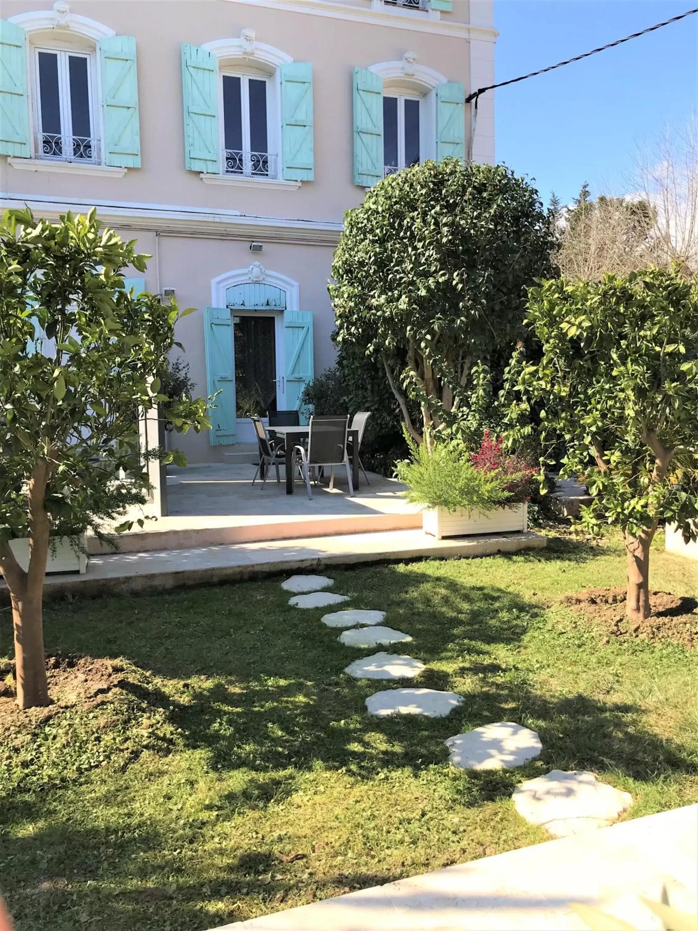 Garden, Swimming Pool in Domaine de l'Aufrene