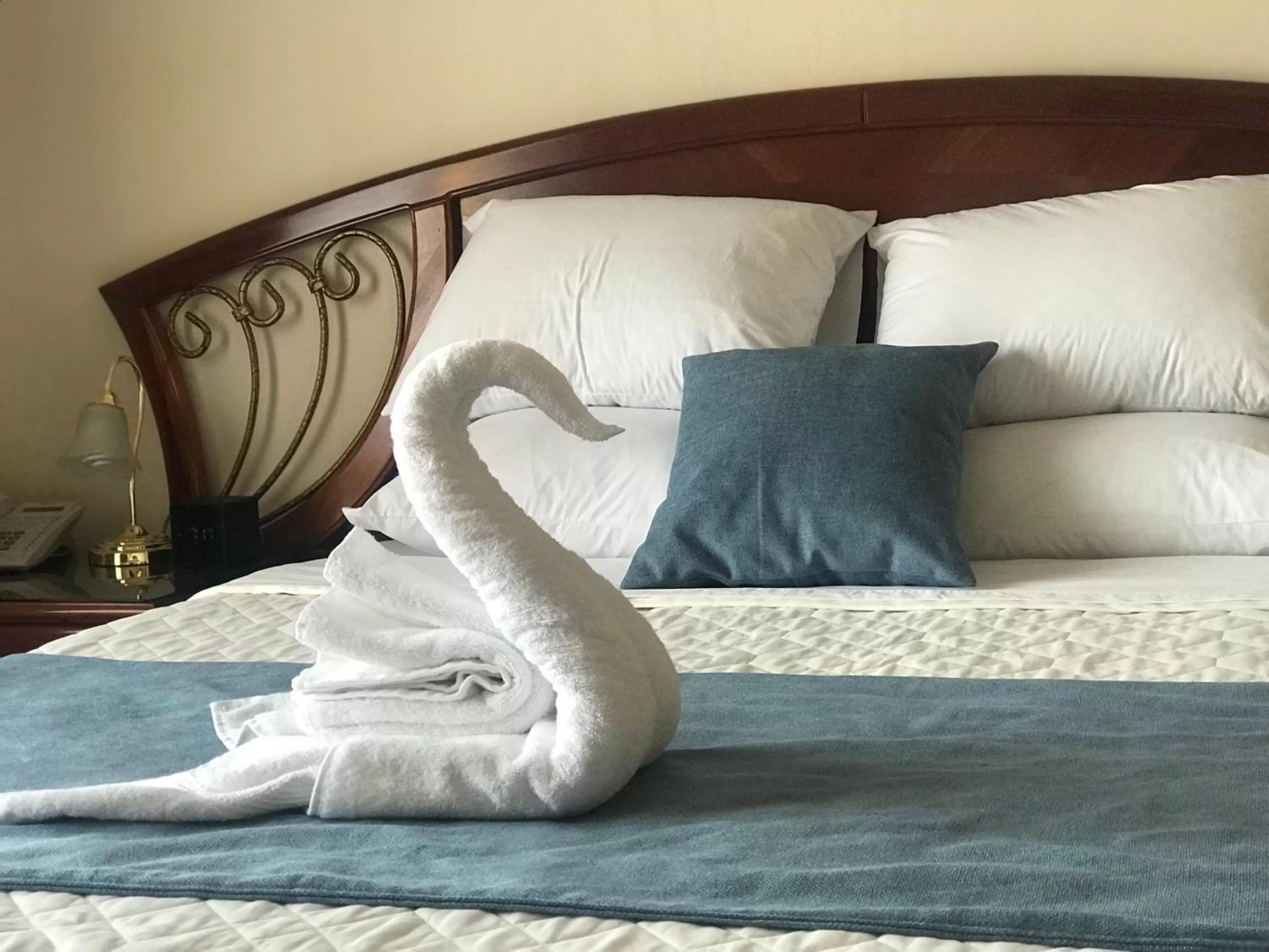 Bed in Hotel Belvedere