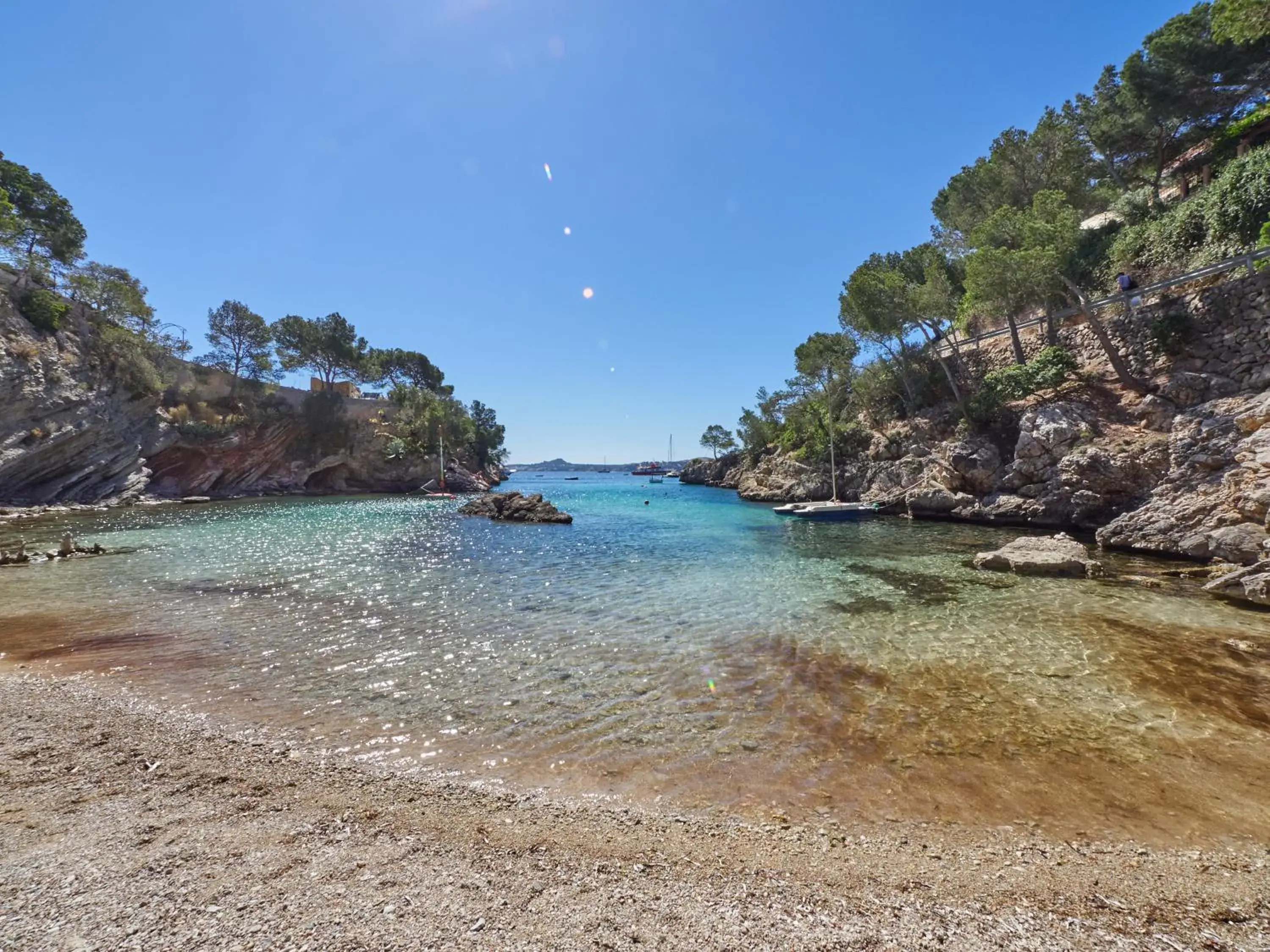 Sea view, Beach in Hotel Petit Cala Fornells