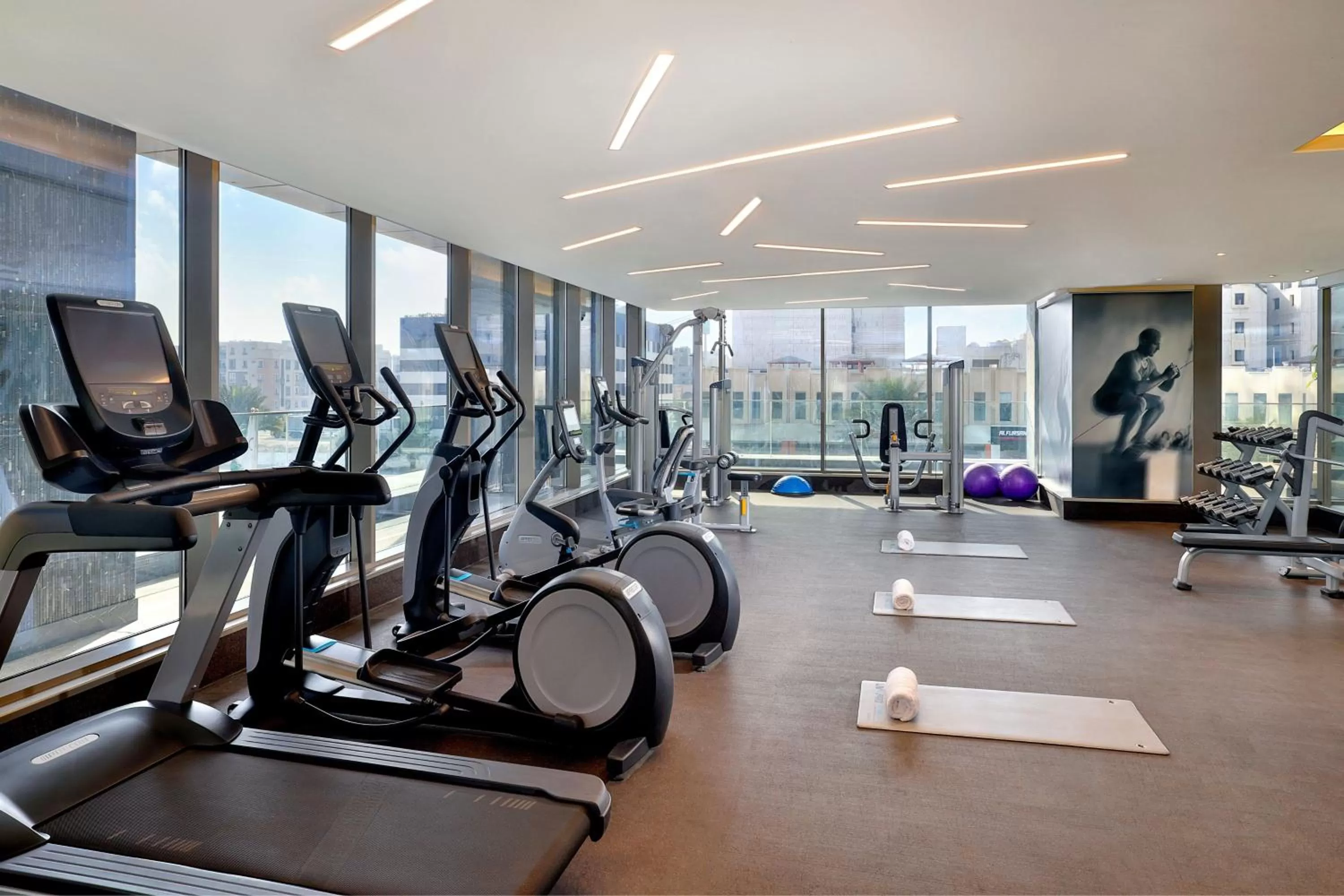 Fitness centre/facilities in Jeddah Marriott Hotel Madinah Road