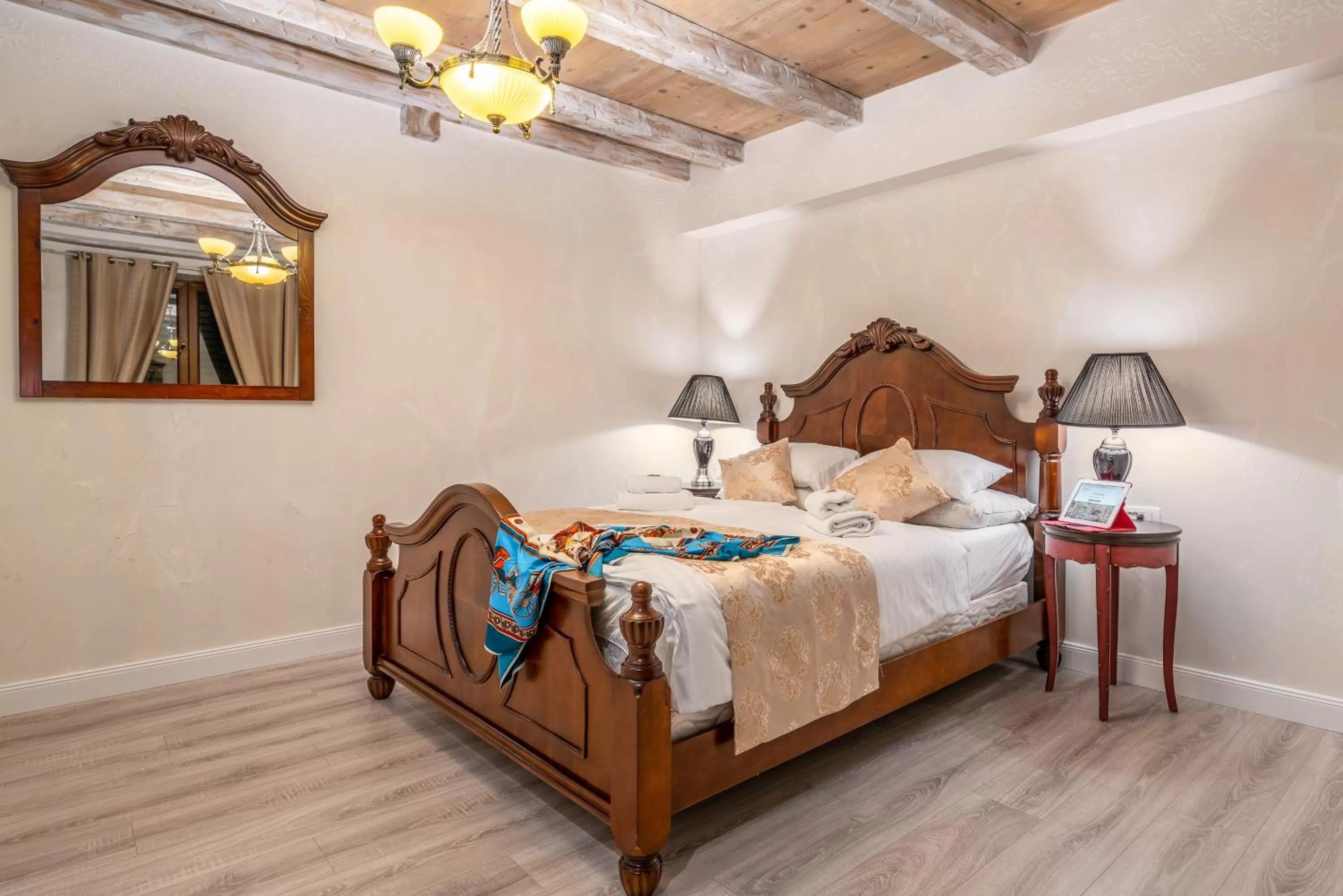 Bed in Heritage Palace Varos - MAG Quaint & Elegant Boutique Hotels