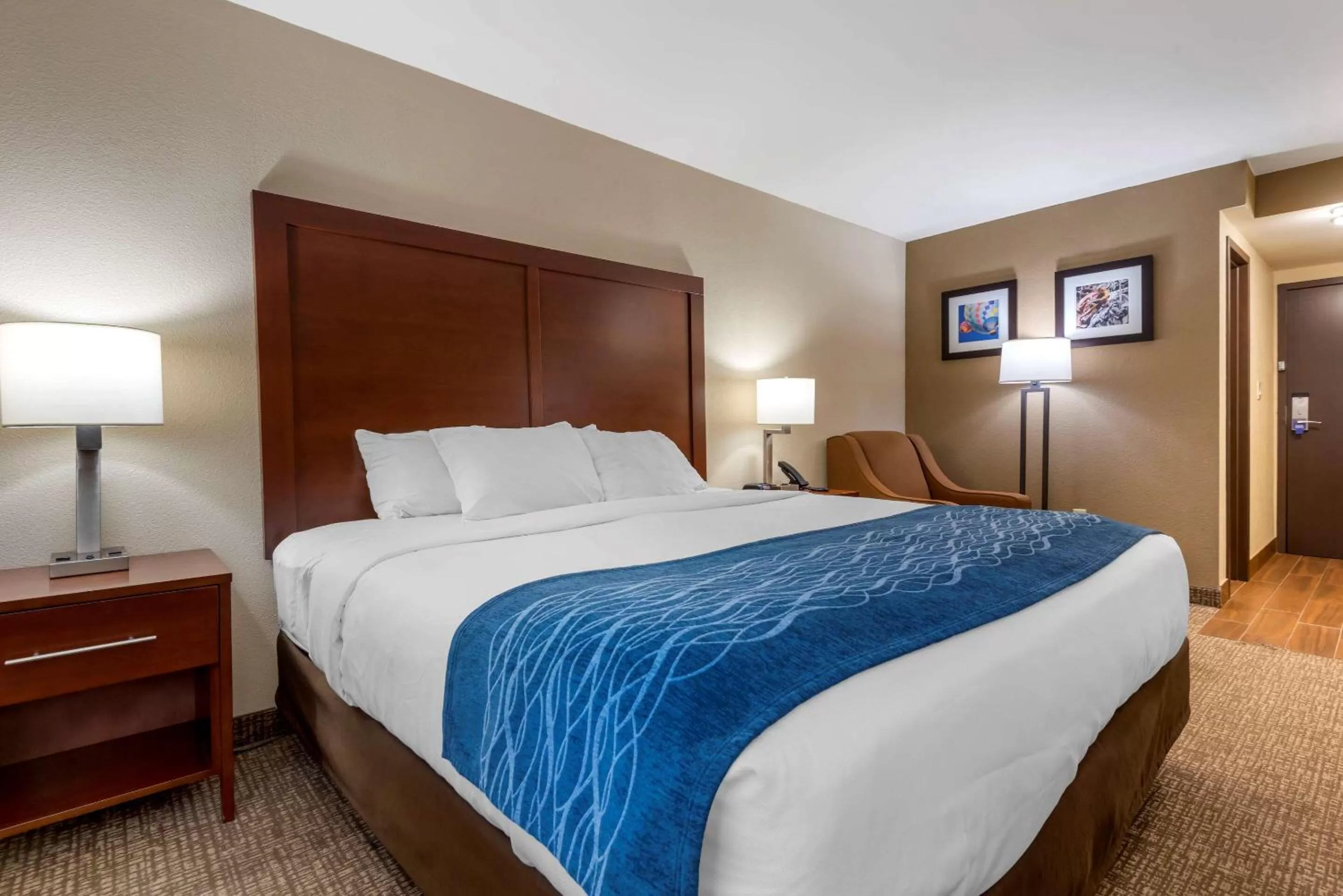 King Room with  Accessible Tub - Accessible/Non-Smoking in Comfort Inn Binghamton I-81