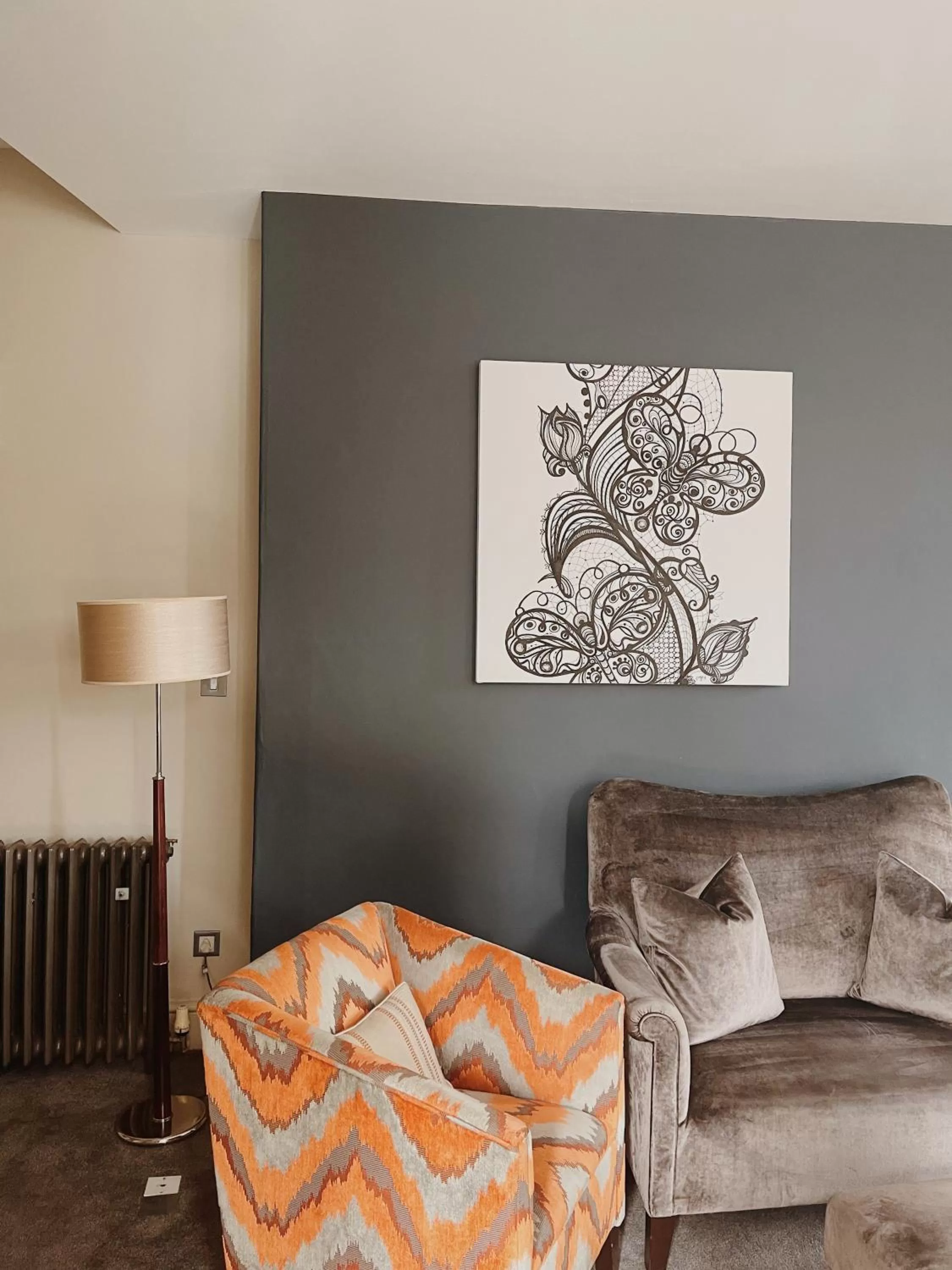 Seating area in Lace Market Hotel