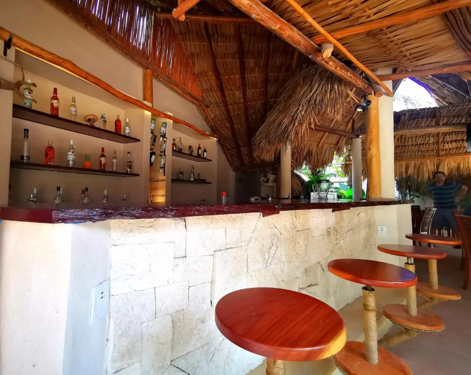 Lounge or bar, Lounge/Bar in Hotel Circulo Bacalar