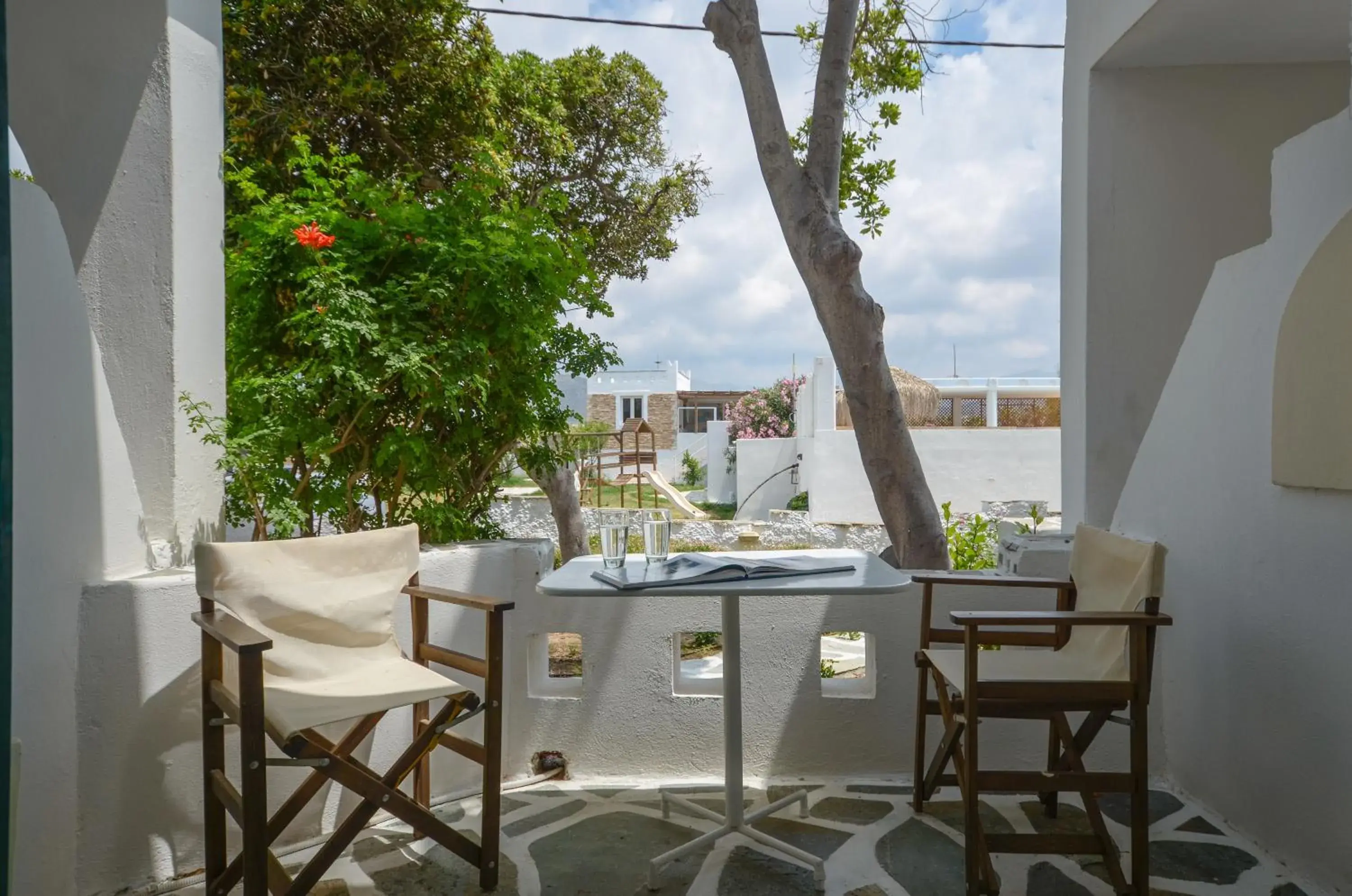 Balcony/Terrace in Naxos Beach Hotel