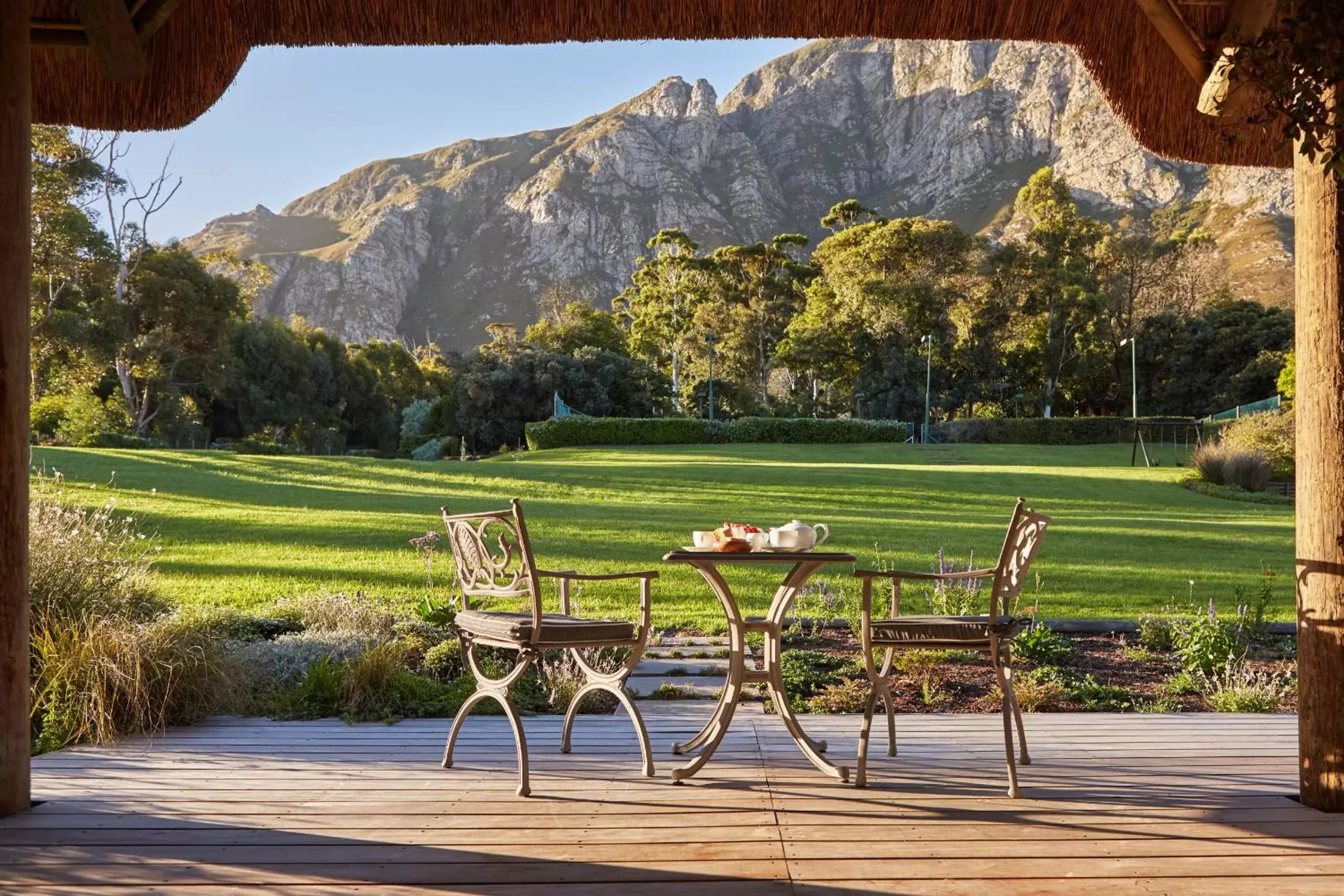 Garden in The Thatch House Hermanus