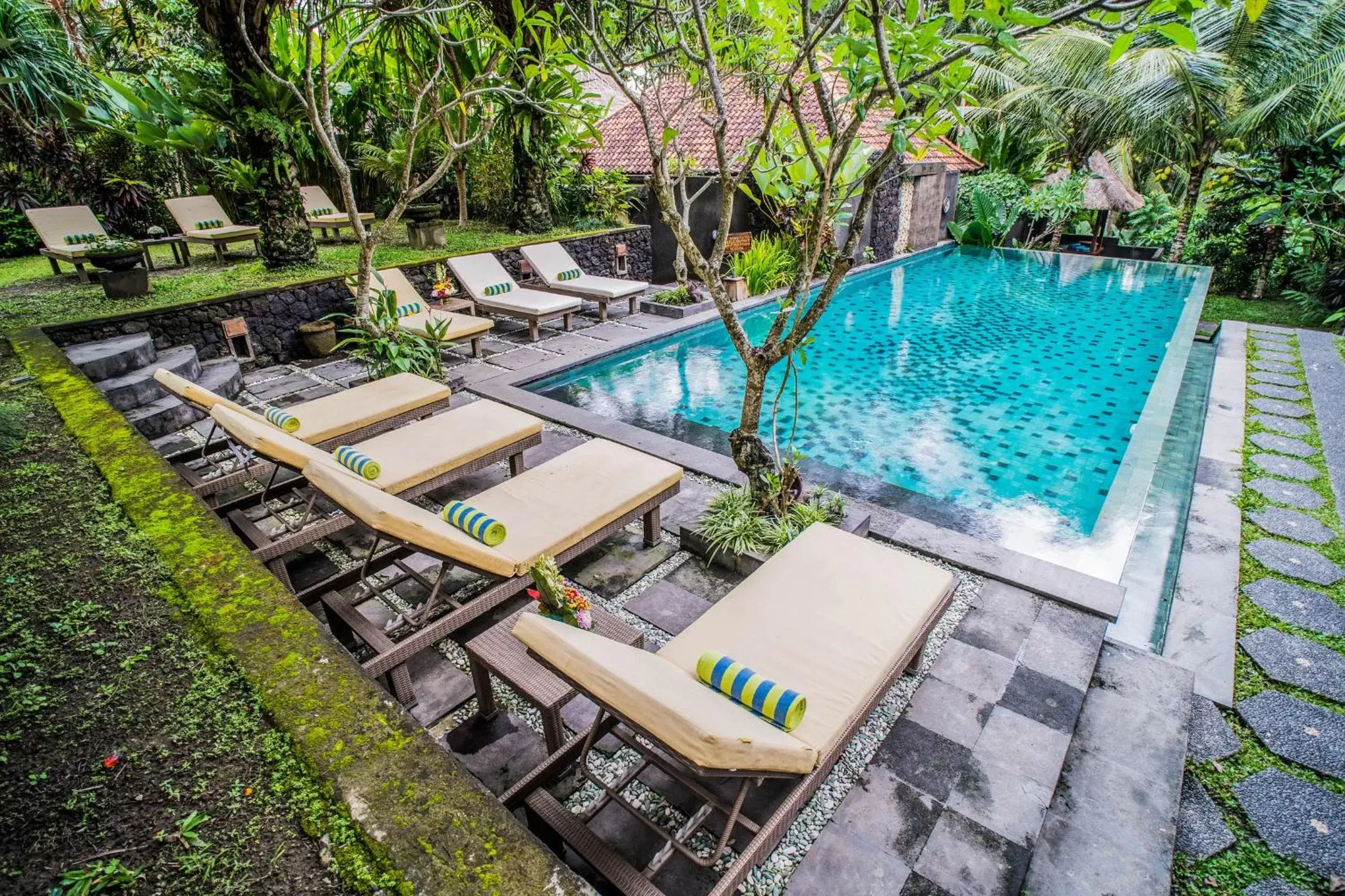 Swimming pool, Pool View in Kori Ubud Resort, Restaurant & Spa