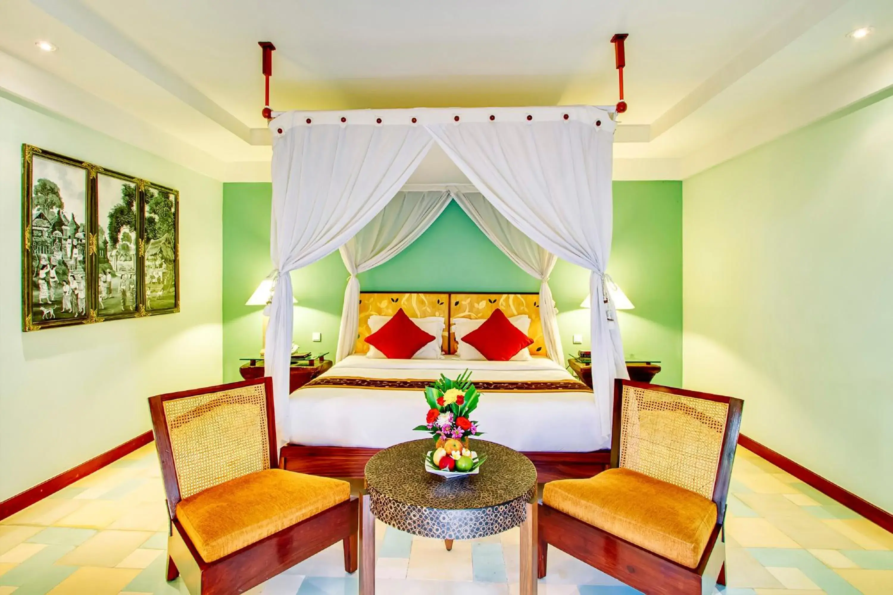 Bedroom, Bed in Rama Beach Resort And Villas