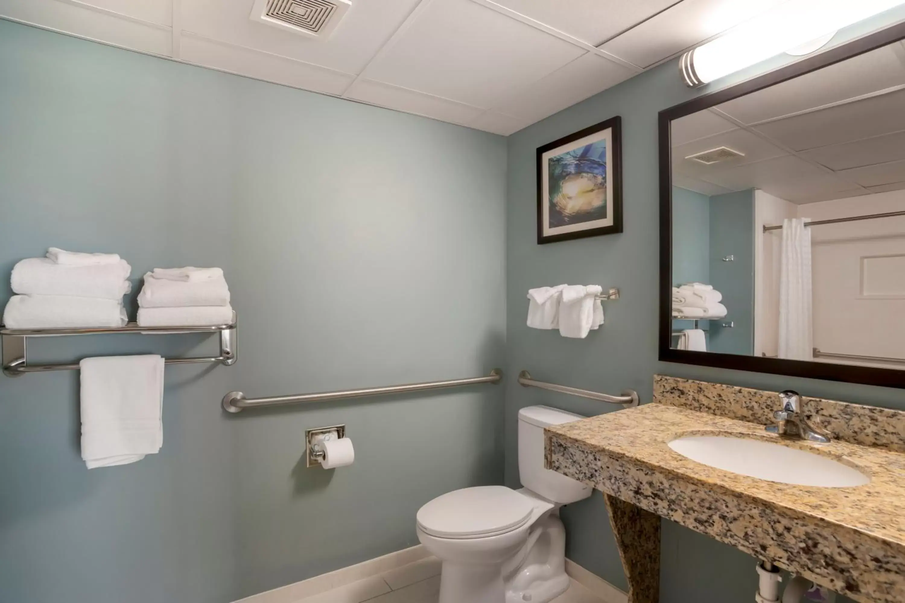 Toilet, Bathroom in Best Western Plus Ocean City