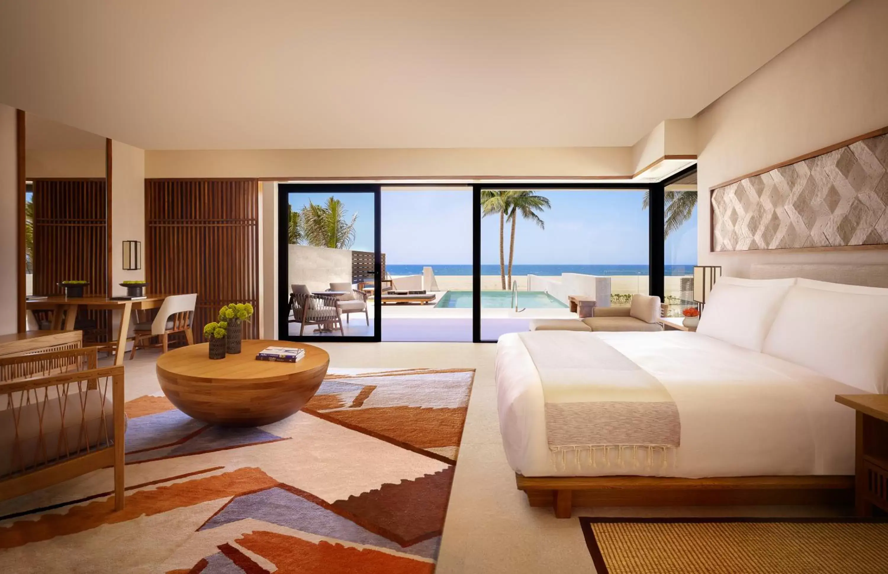 Photo of the whole room, Bed in Nobu Hotel Los Cabos Photo of the whole room, Bed in Nobu Hotel Los Cabos