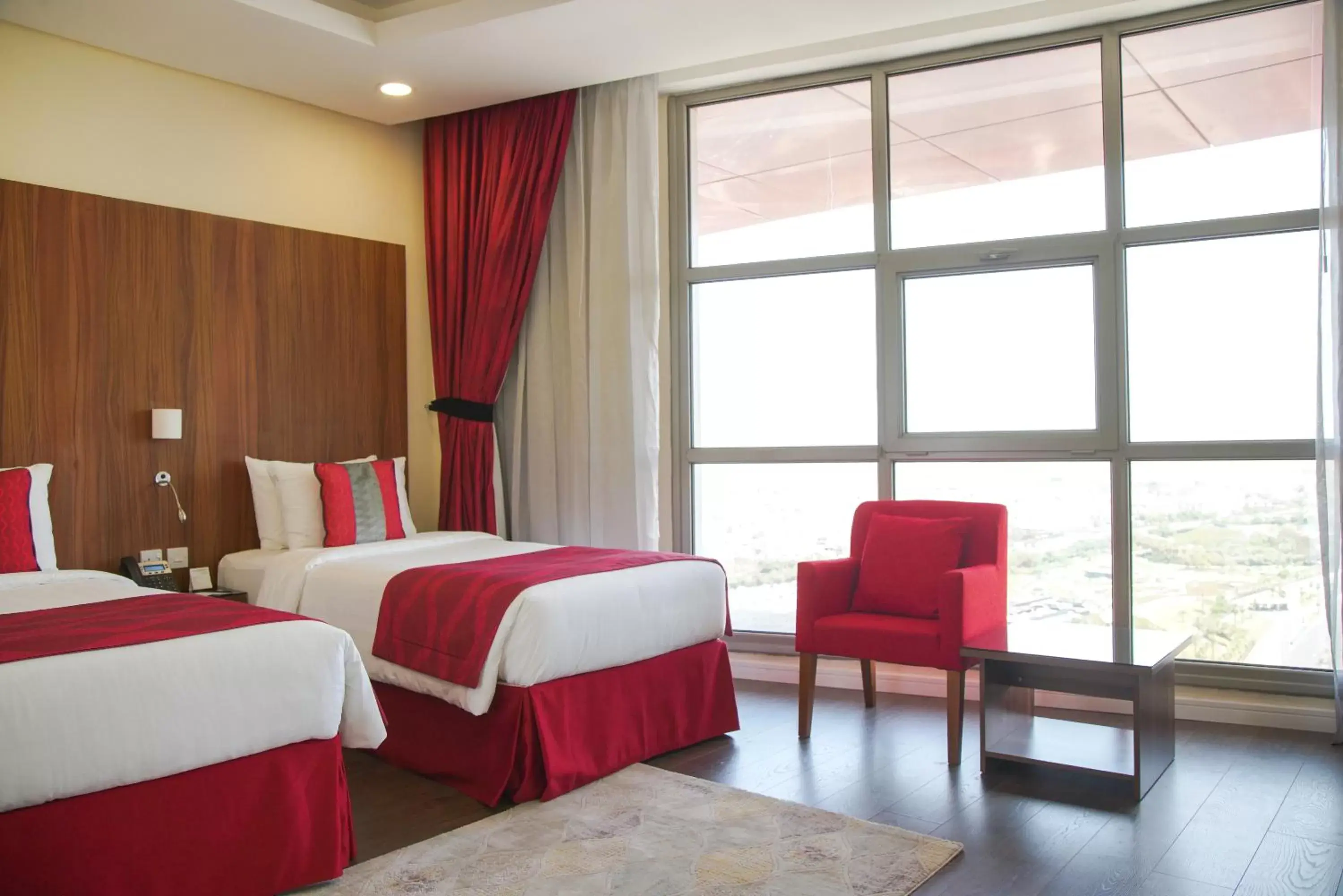 Photo of the whole room, Bed in Ramada Encore by Wyndham Kuwait Downtown Photo of the whole room, Bed in Ramada Encore by Wyndham Kuwait Downtown