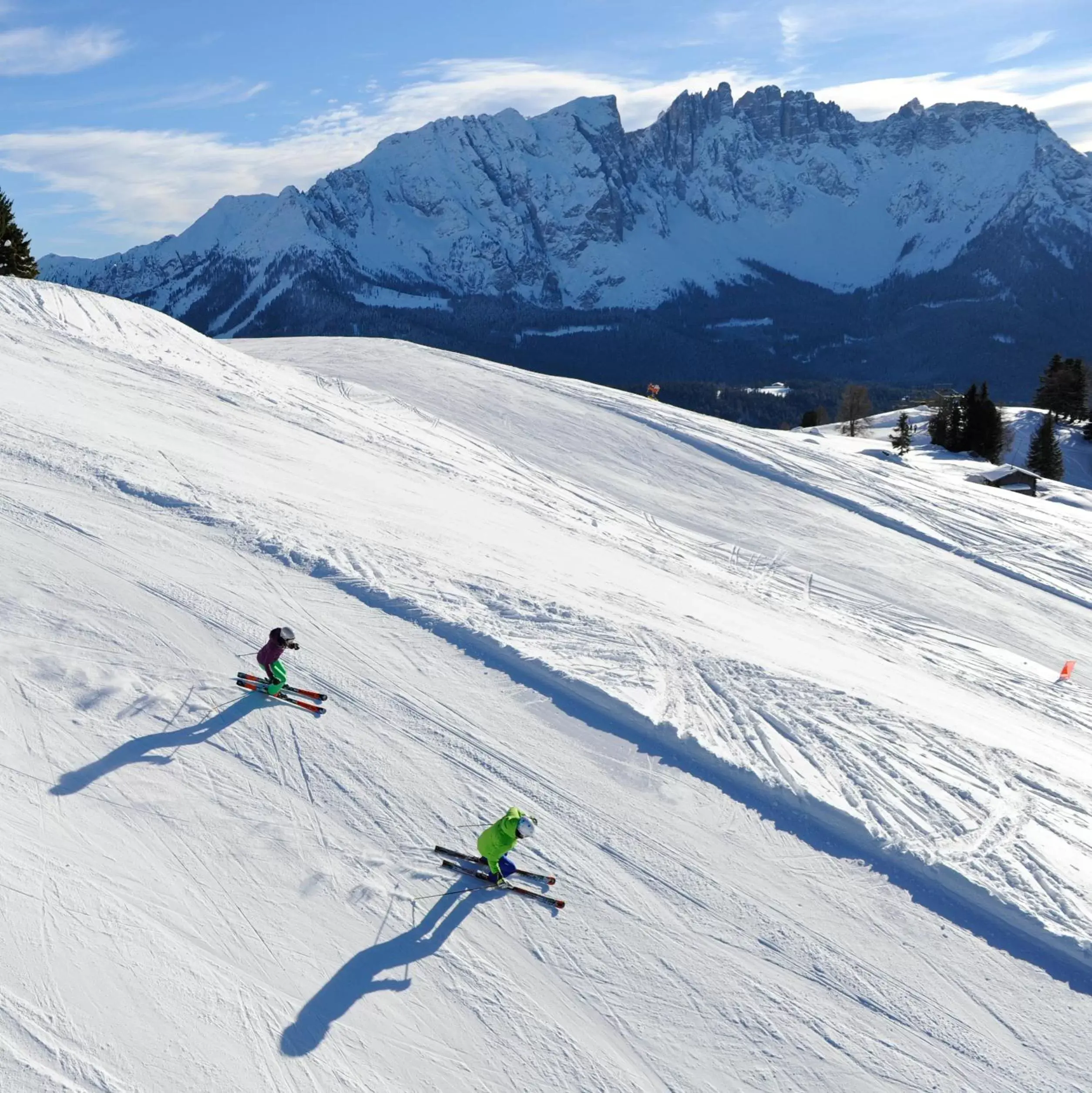 Skiing, Winter in Hotel Alpenrose