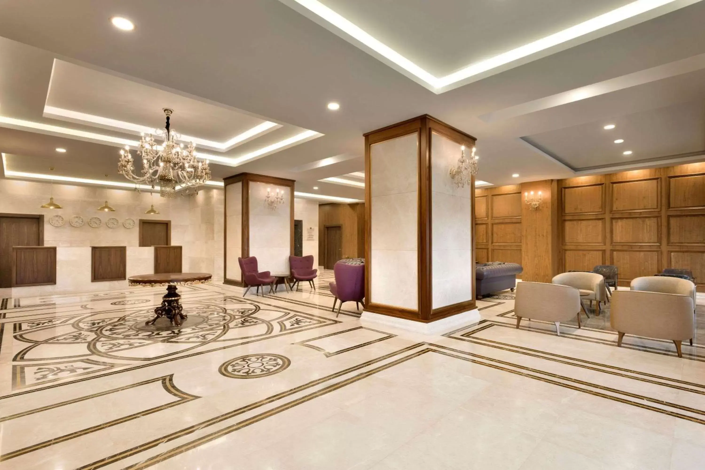 Lobby or reception in Ramada by Wyndham Yalova Lobby or reception in Ramada by Wyndham Yalova
