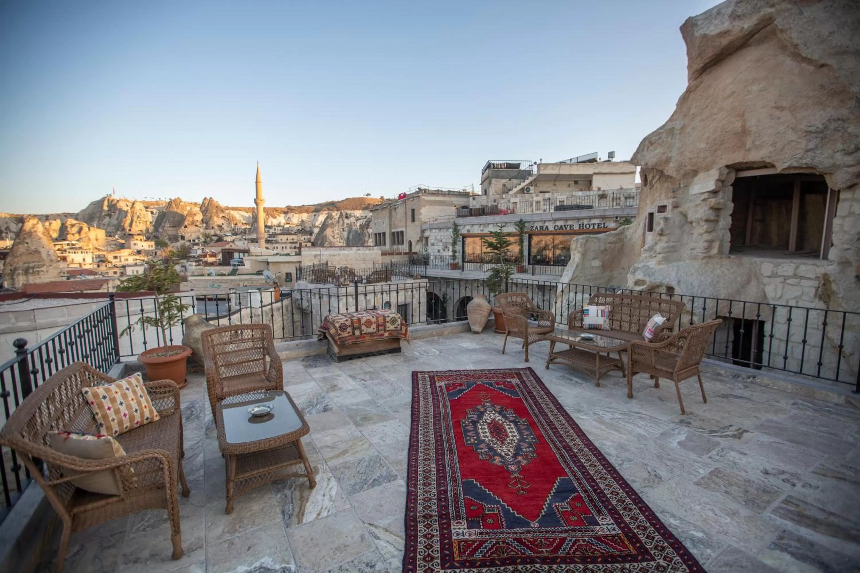 Balcony/Terrace in Zara Cave Hotel