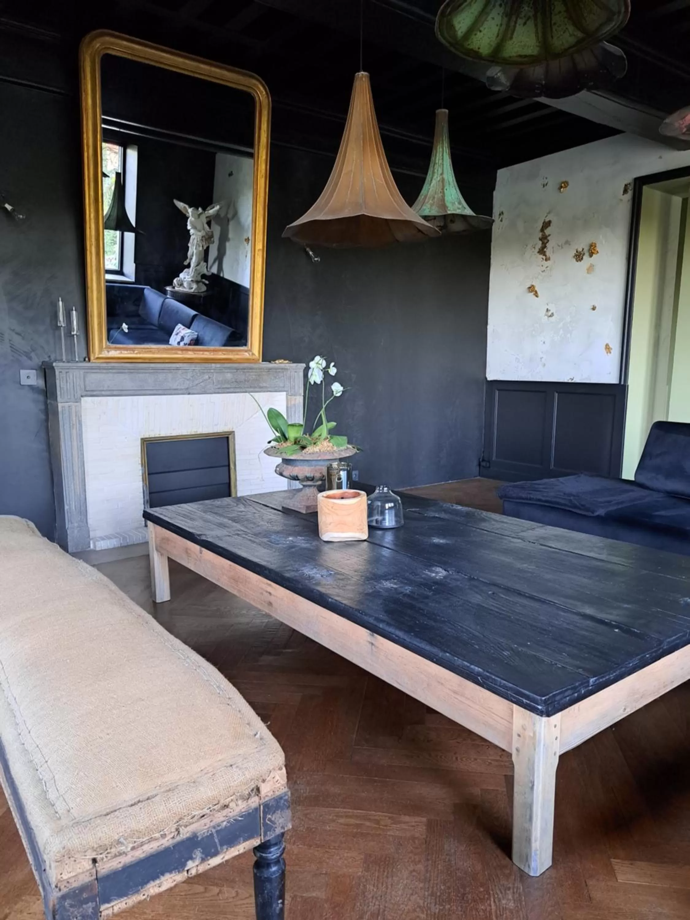 Living room in chambre d'hôtes Madame