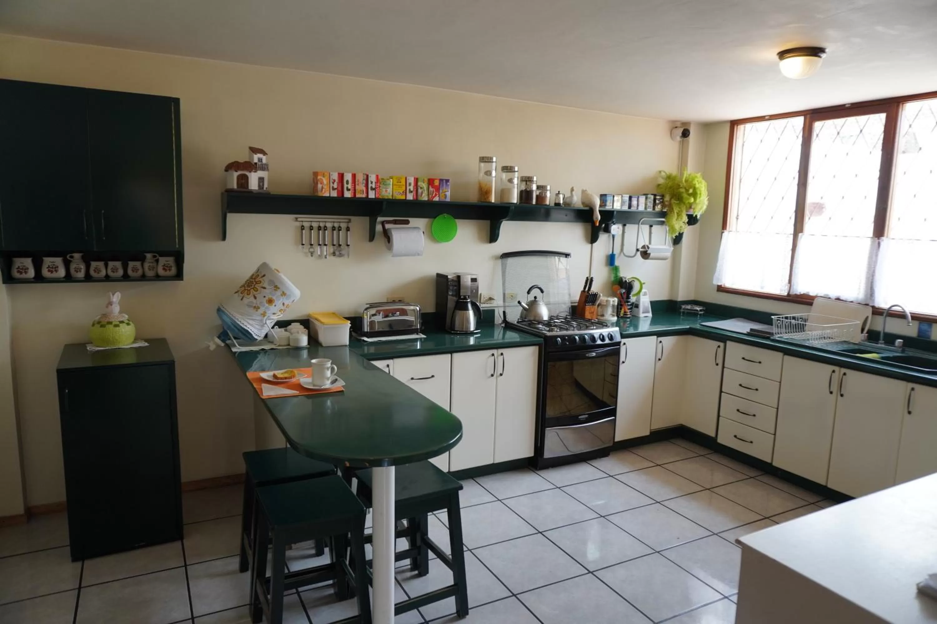 Living room, Kitchen/Kitchenette in Hotel Rincon Aleman