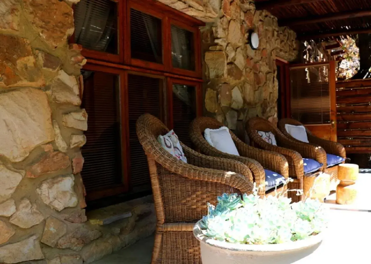 Patio in Sherewood Lodge