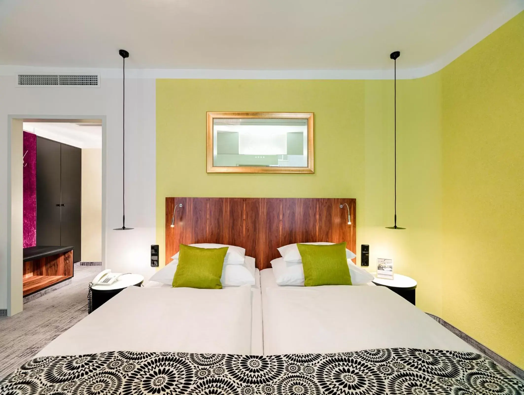 Bedroom, Bed in Hotel Capricorno