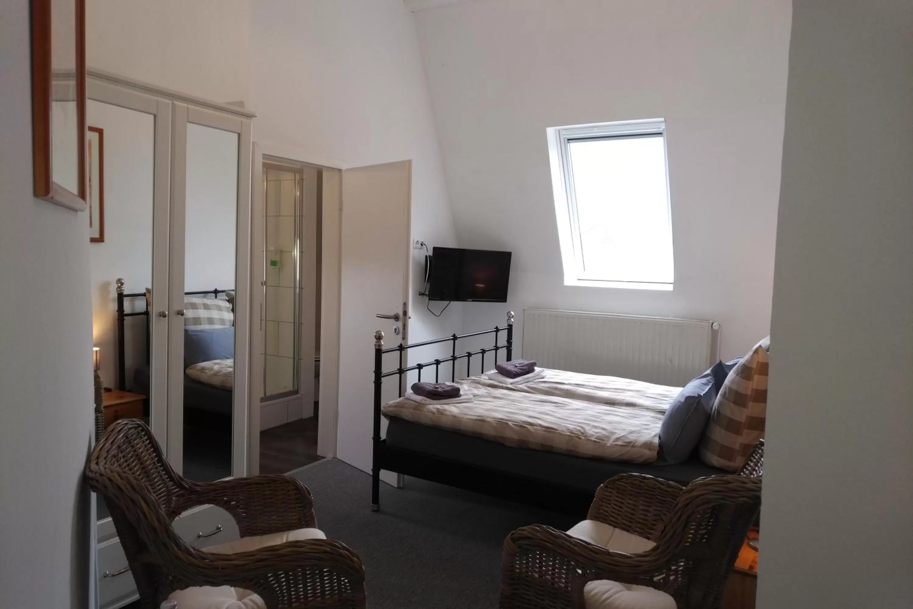 Bedroom in Hoffmanns Holsteinisches Haus