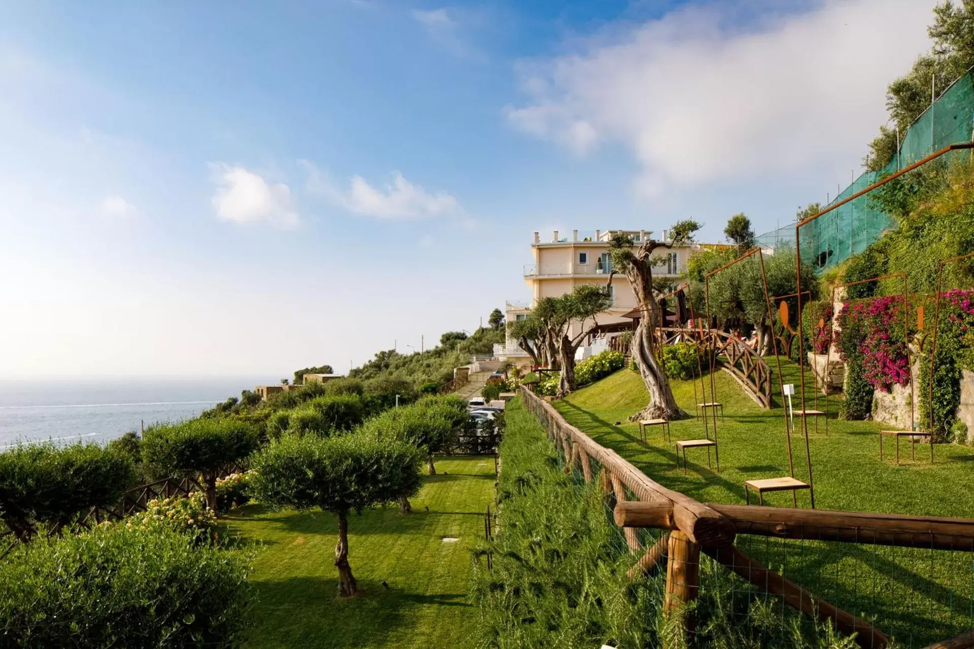 Natural landscape in Villa Fiorella Art Hotel