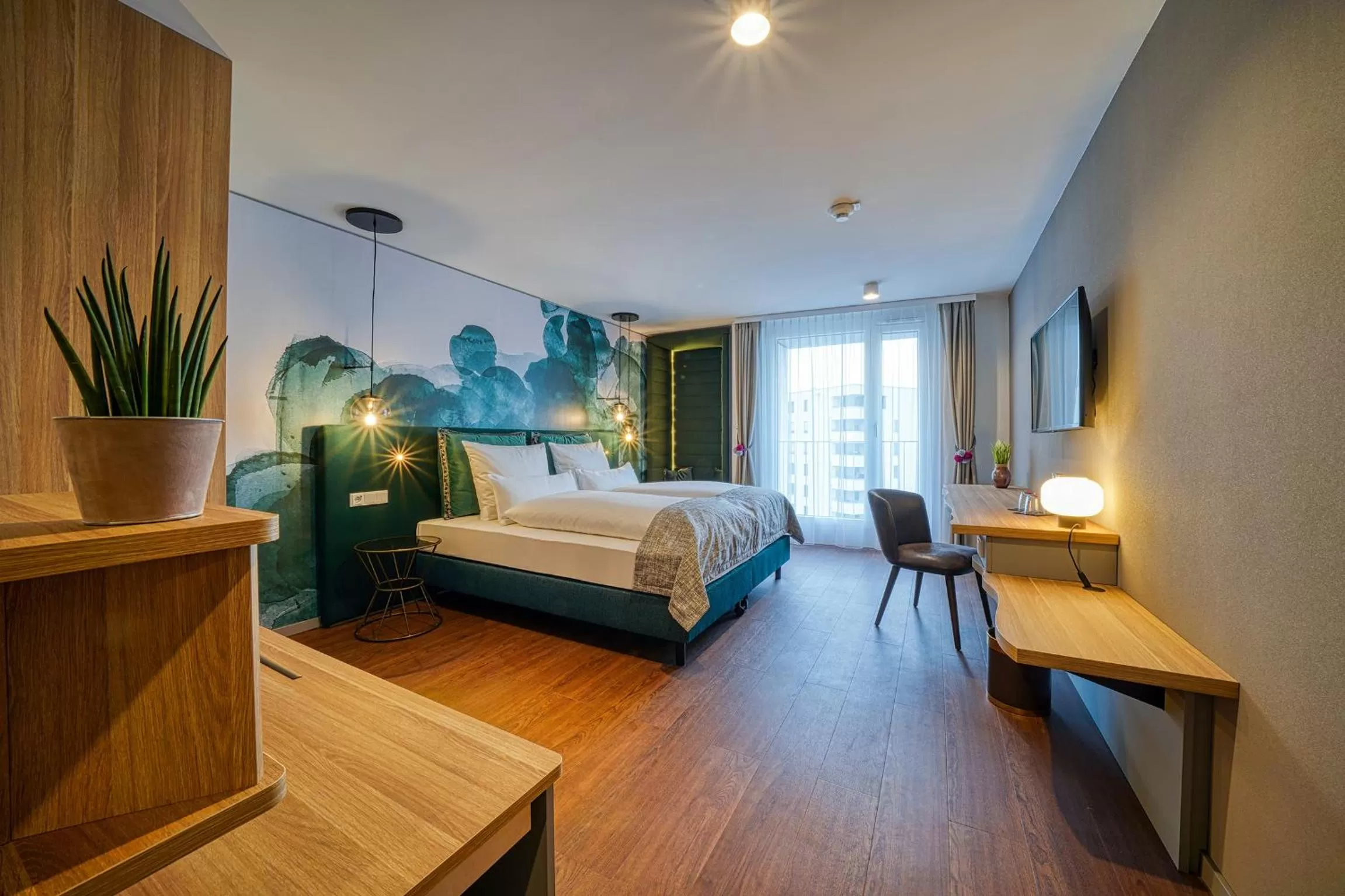 Photo of the whole room, Bed in Vienna House Easy by Wyndham Freiburg City