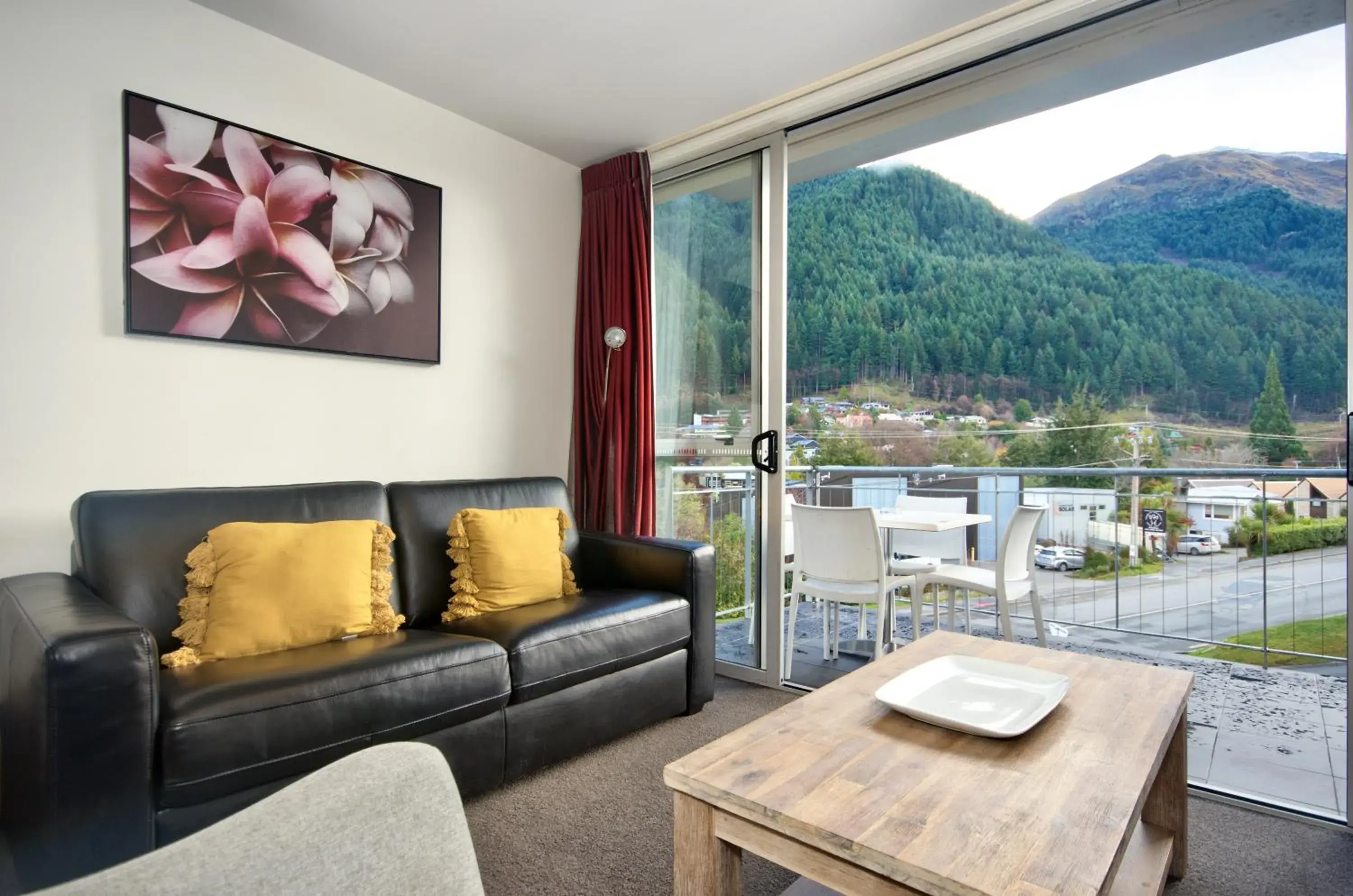 Seating Area in The Whistler Holiday Apartments