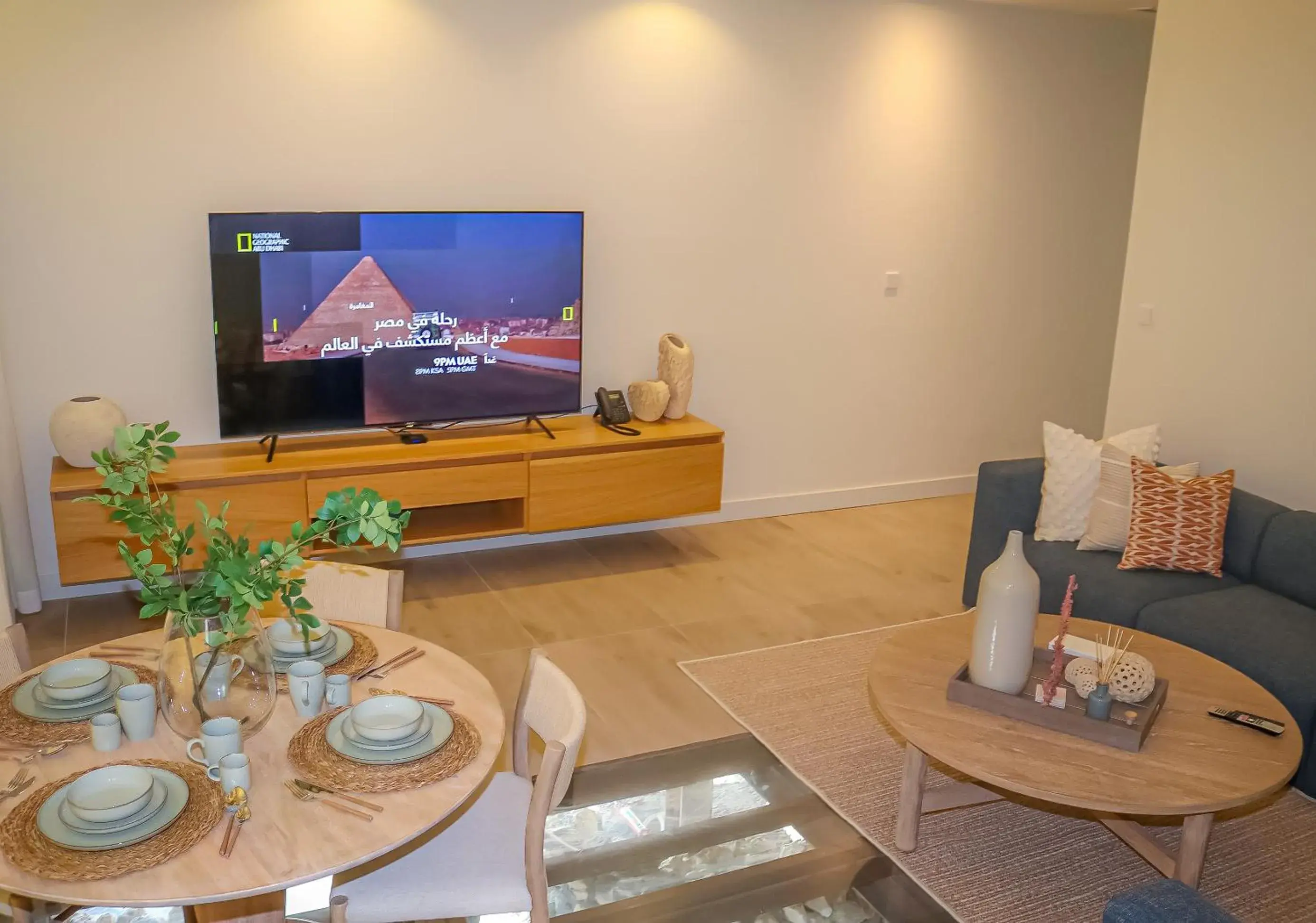 Living room, TV/Entertainment Center in Lagoona Beach Luxury Resort And Spa