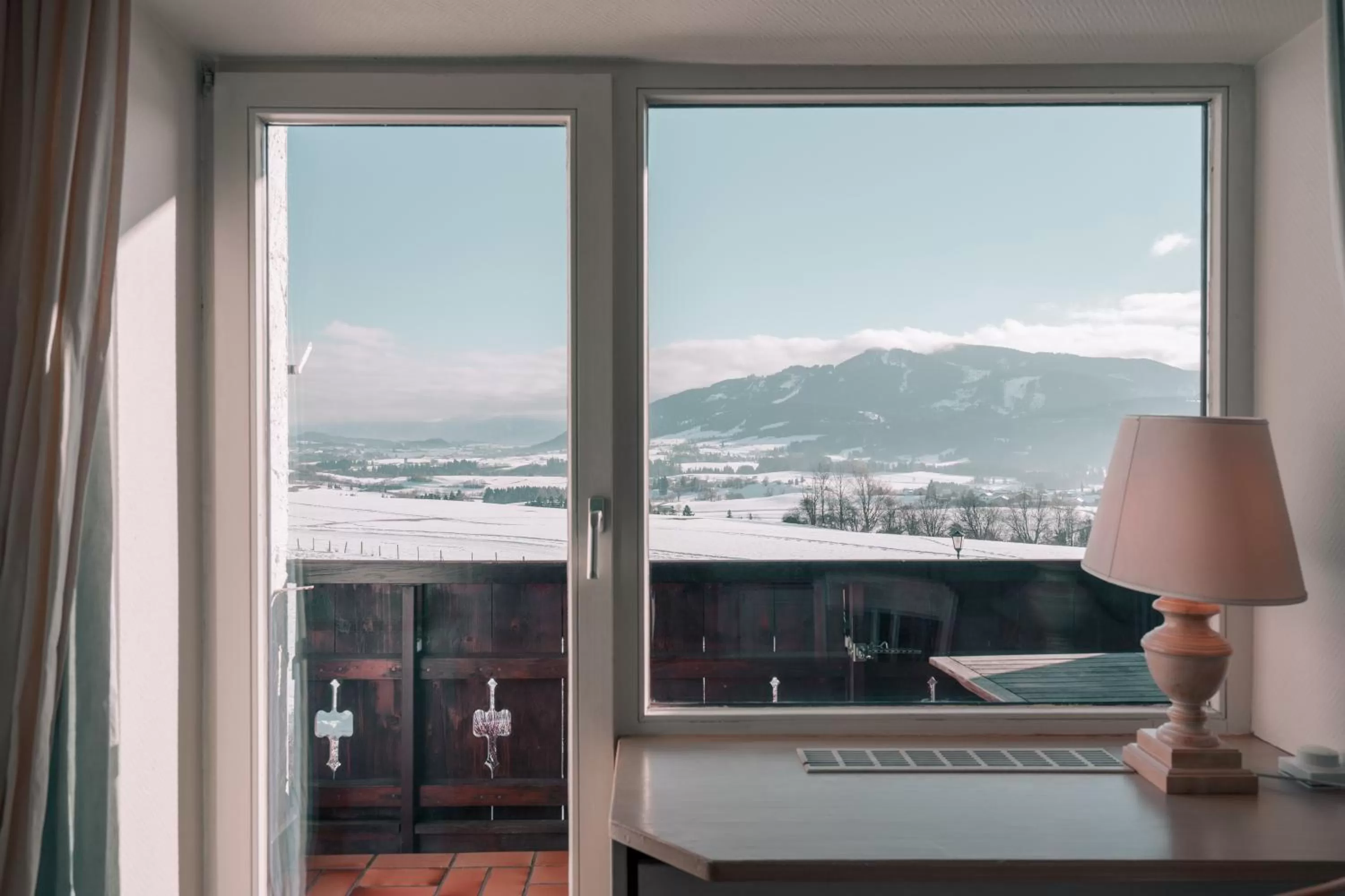 View (from property/room) in Mittelburg Wellnesshotel