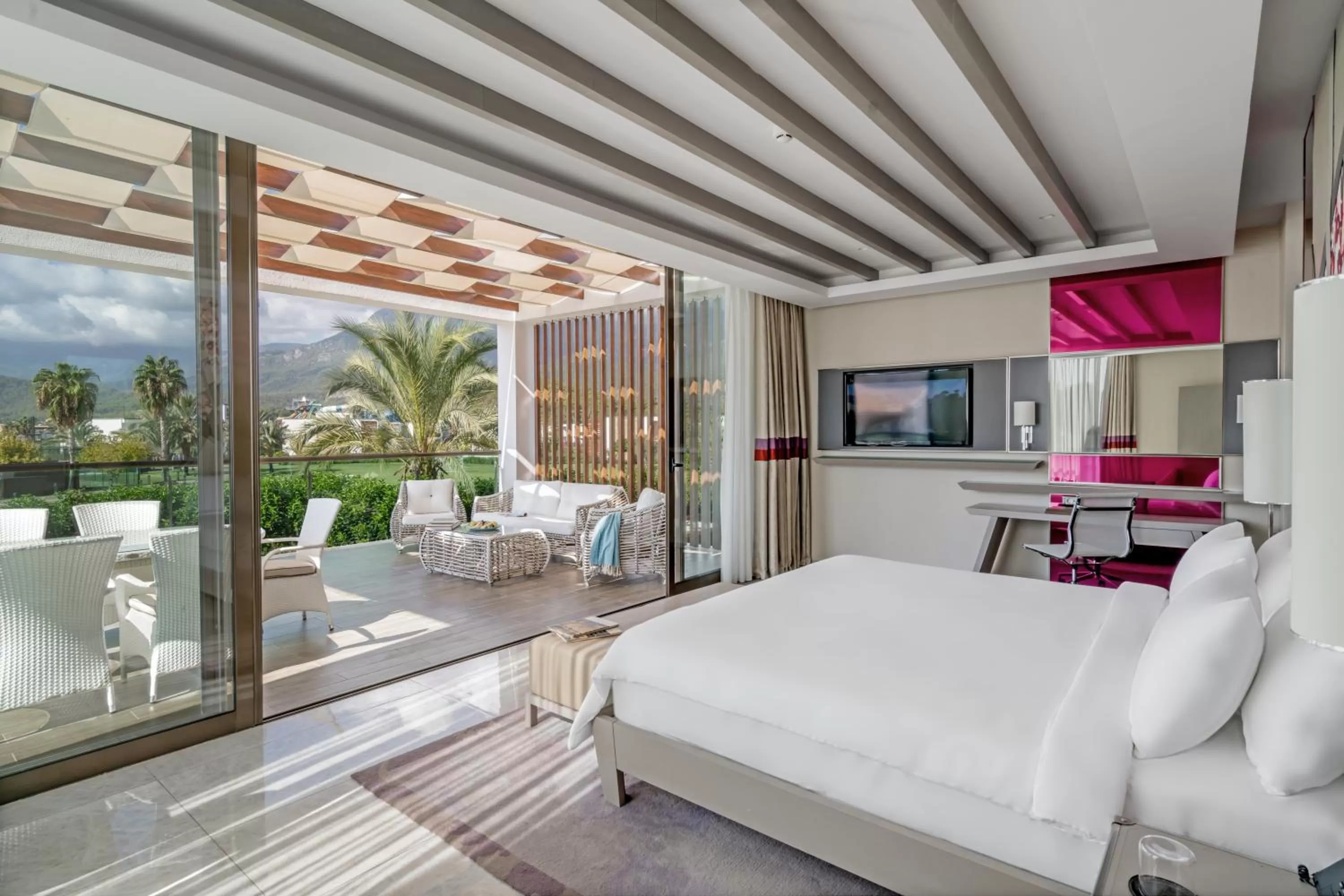 Photo of the whole room, Bed in Rixos Premium Tekirova - The Land of Legends Access